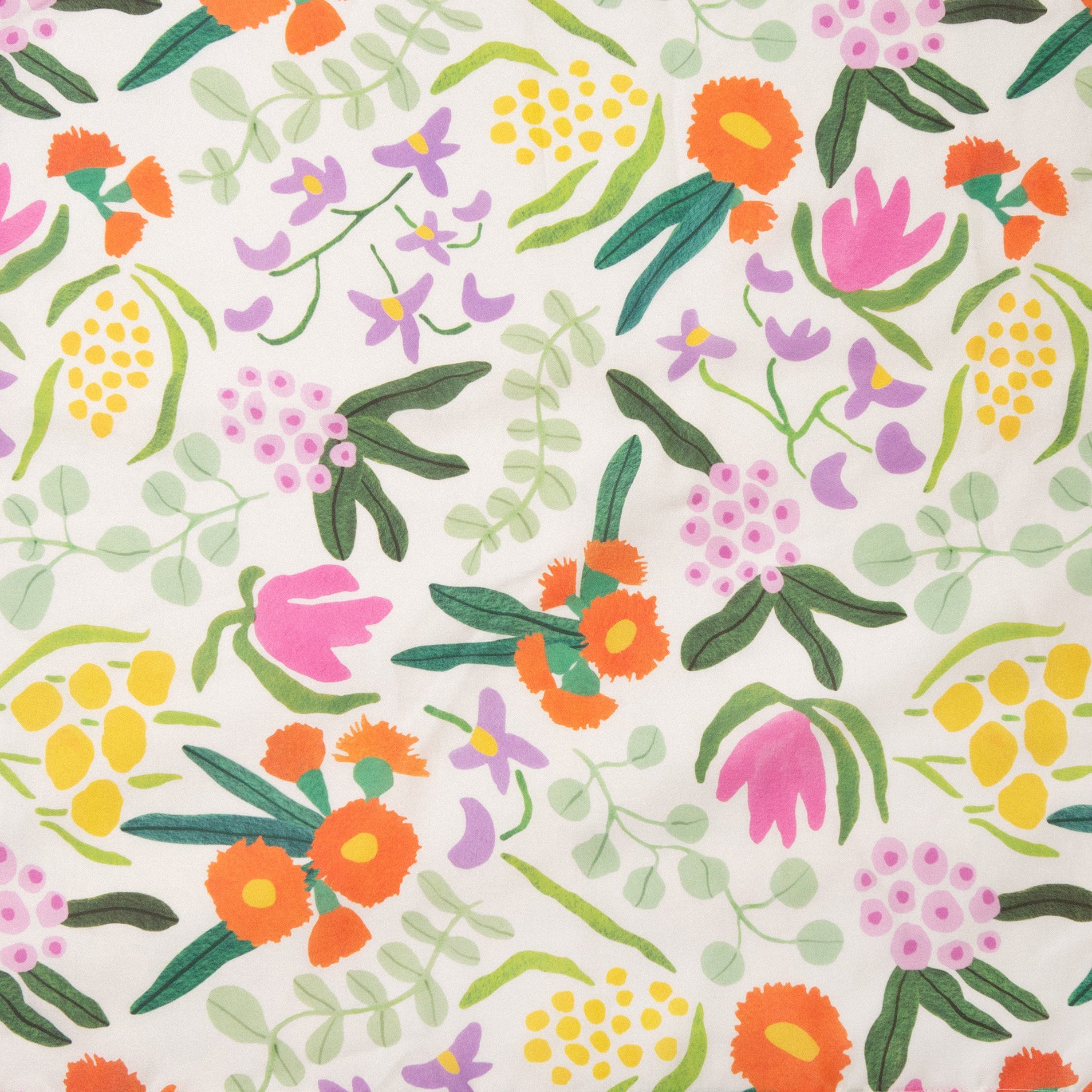 Close up Australian native flower print