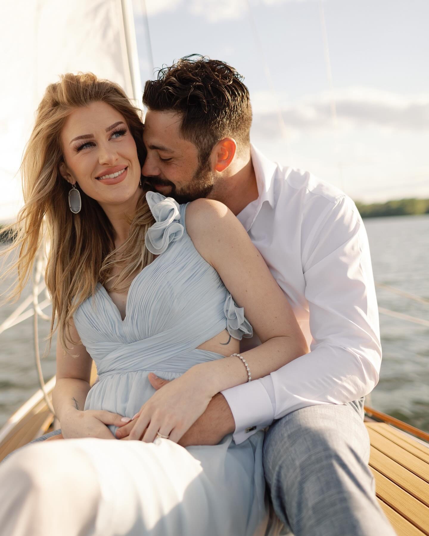 We had another sweet little baby announcement on the boat the other day 💙 Can&rsquo;t wait for all of these little ones to come sailing with us when they arrive! ⛵️