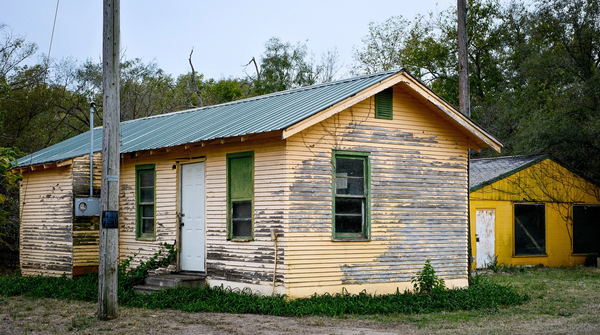 For Sale Buy Owner- Two Yellow Buildings.
