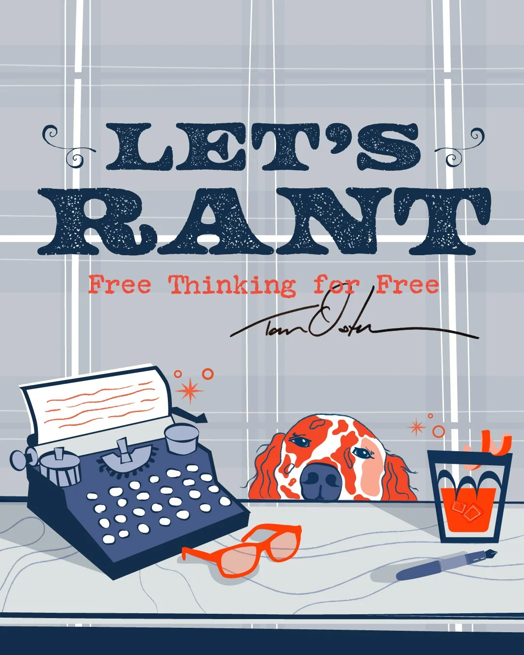 Highly Subjective. Kinda Salty.
We&rsquo;ve asked Tom Ostrom to channel some of his creative excess into something daring, different, and safely outside the bounds of client work. After years of brand strategy, copywriting, and making the occasional 