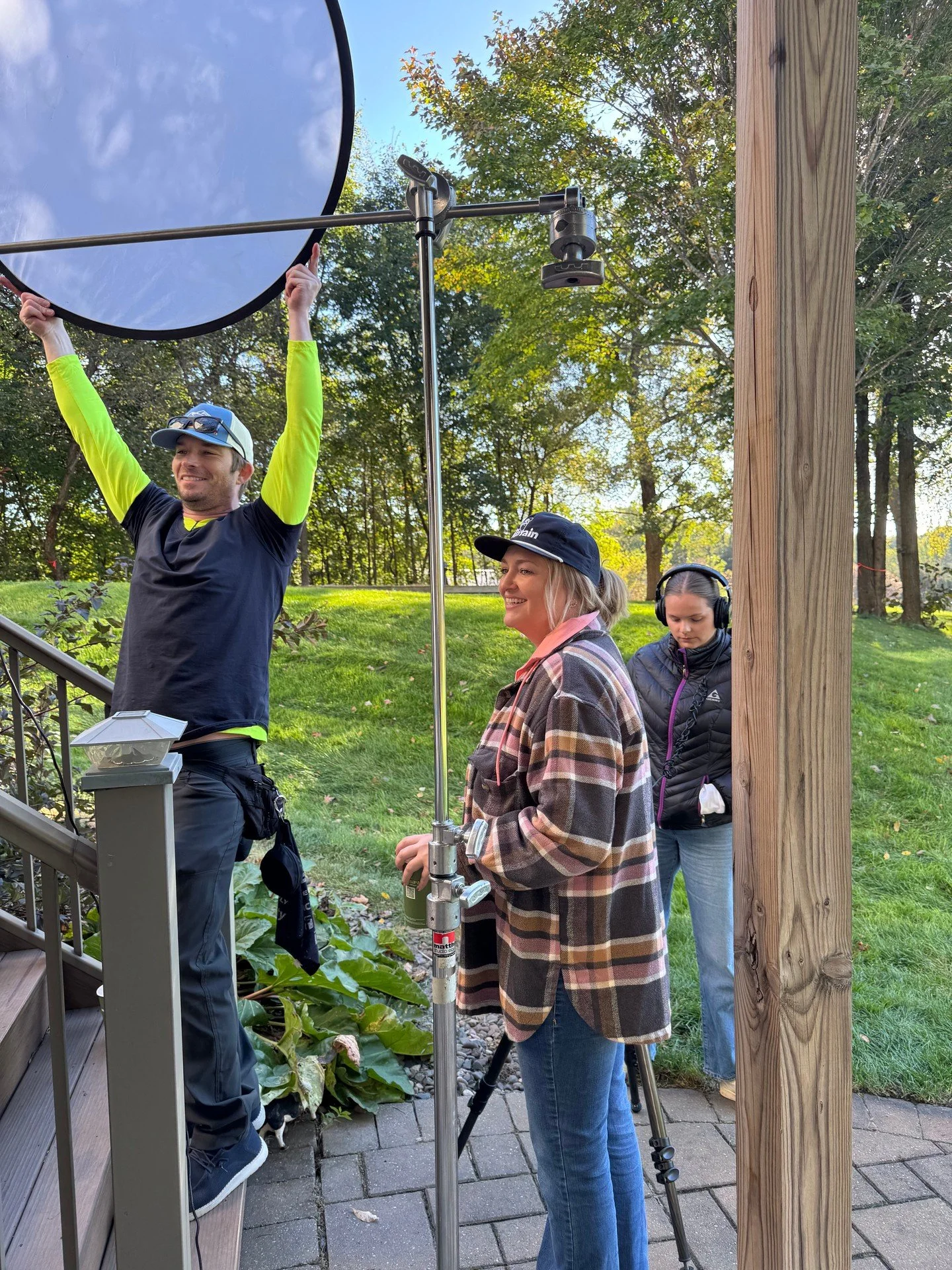 Here&rsquo;s to butt crack of dawn call times and racing the sun 🌅🎥 The Ostrom team is out on set this week with @mnboundtv bringing our new {secret} Client&rsquo;s big {secret} idea to life. #freshworkfriday