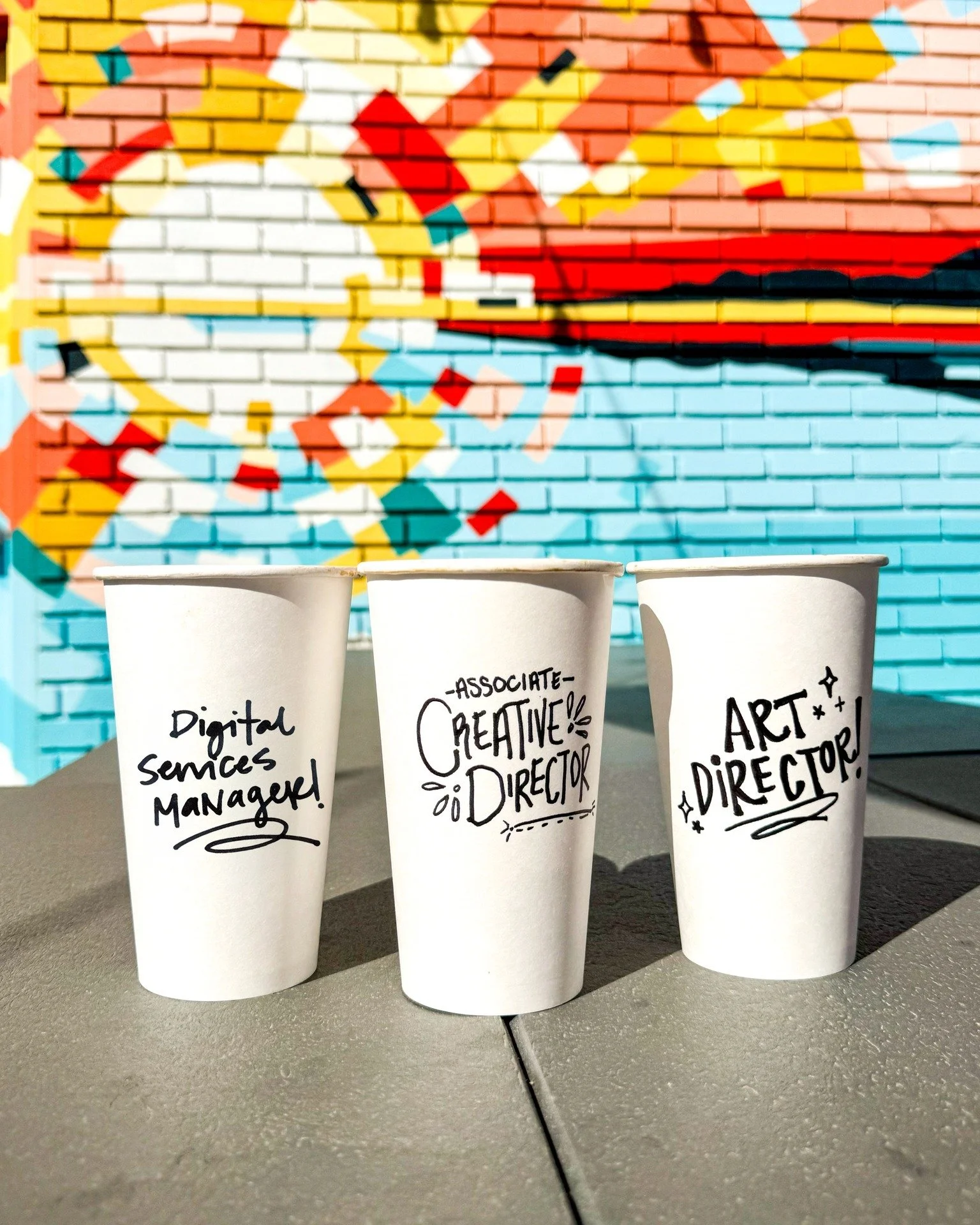 We&rsquo;ve updated our OS 💾
Congratulations to our crew of upwardly mobile power-gals:

Brooke Watts (Brooke Trout Face) ➡️ Associate Creative Director!
Kate Segler (Katie Poo Koola) ➡️ Art Director!
Meaghan Tobin (Meag Pie) ➡️ Digital Services Man