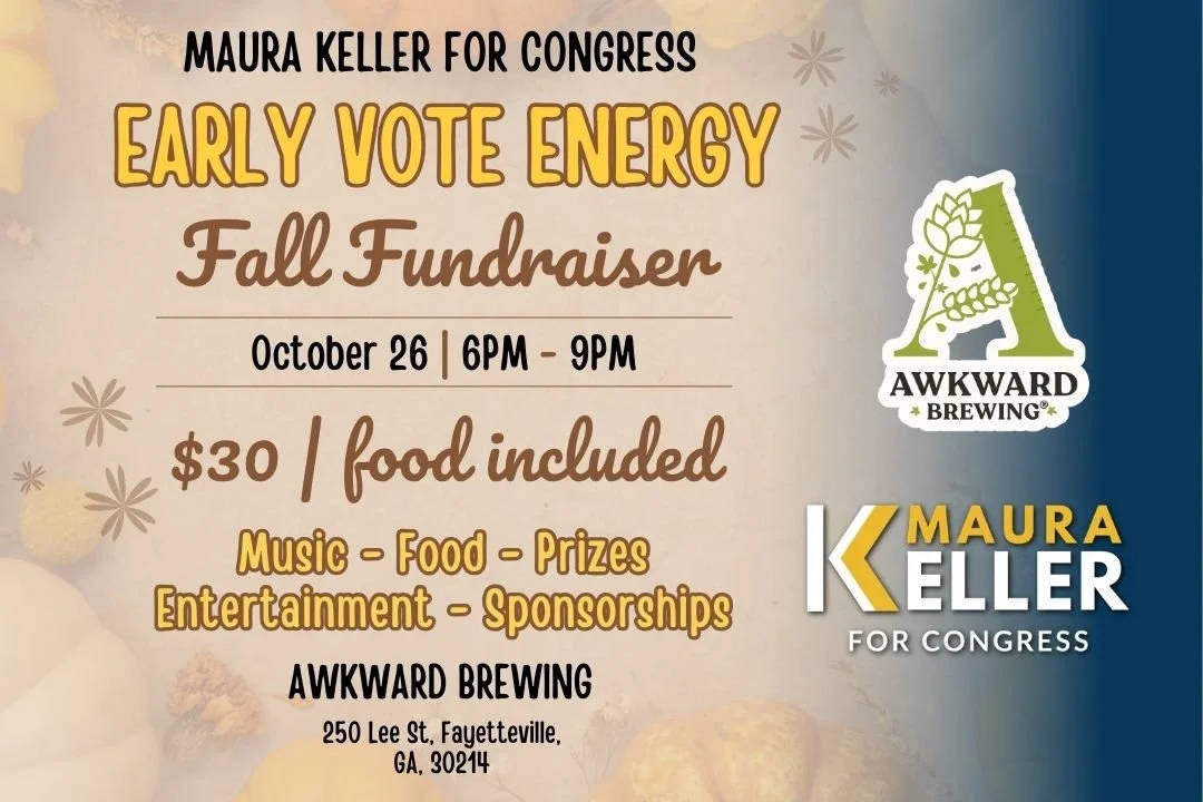 Fall Fundraiser: Early Vote Energy with Maura Keller for Congress