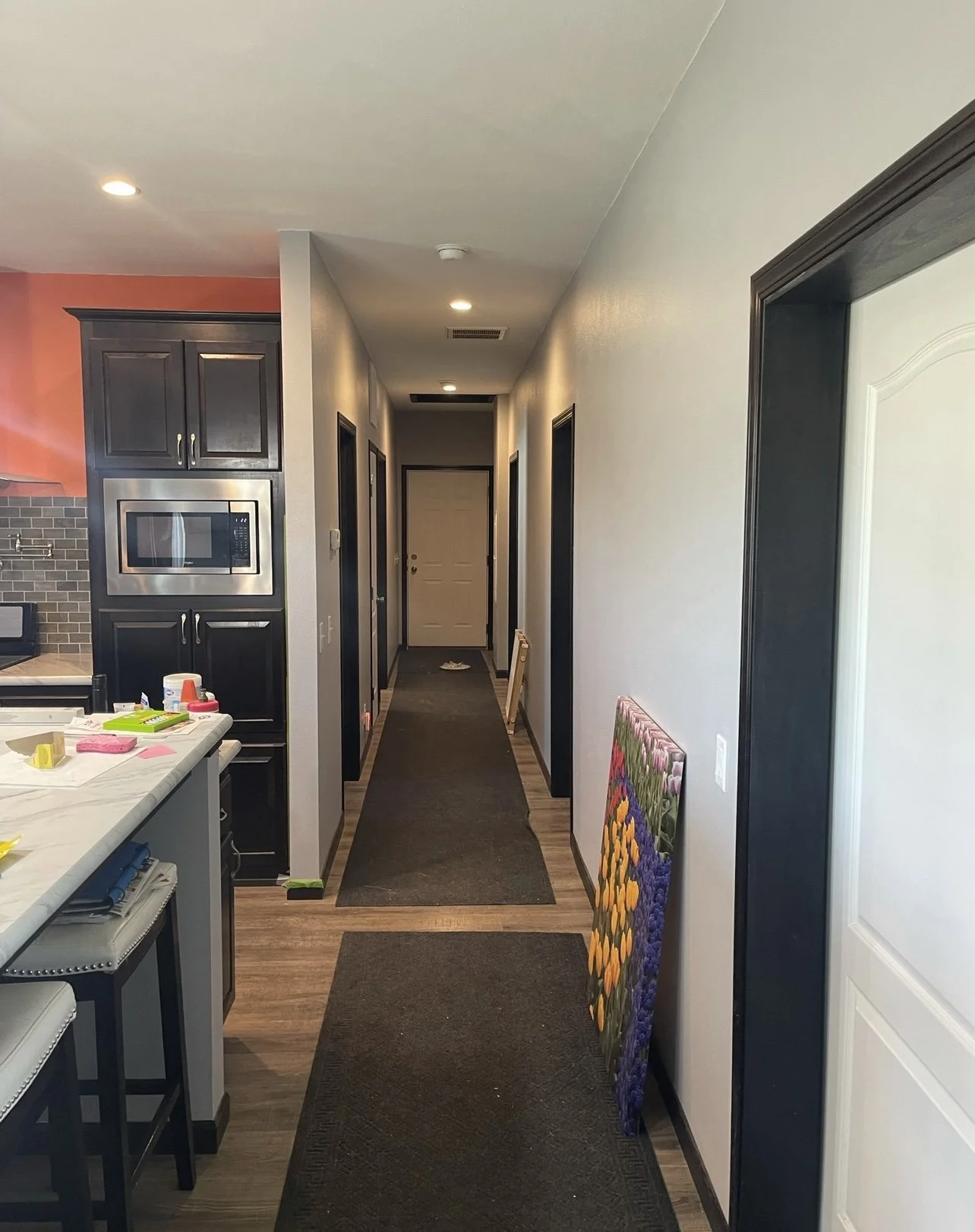 Open Kitchen Connected To Living Area Kitchen Remodel by Perfect Line Painting & Remodeling LLC project photo 2
