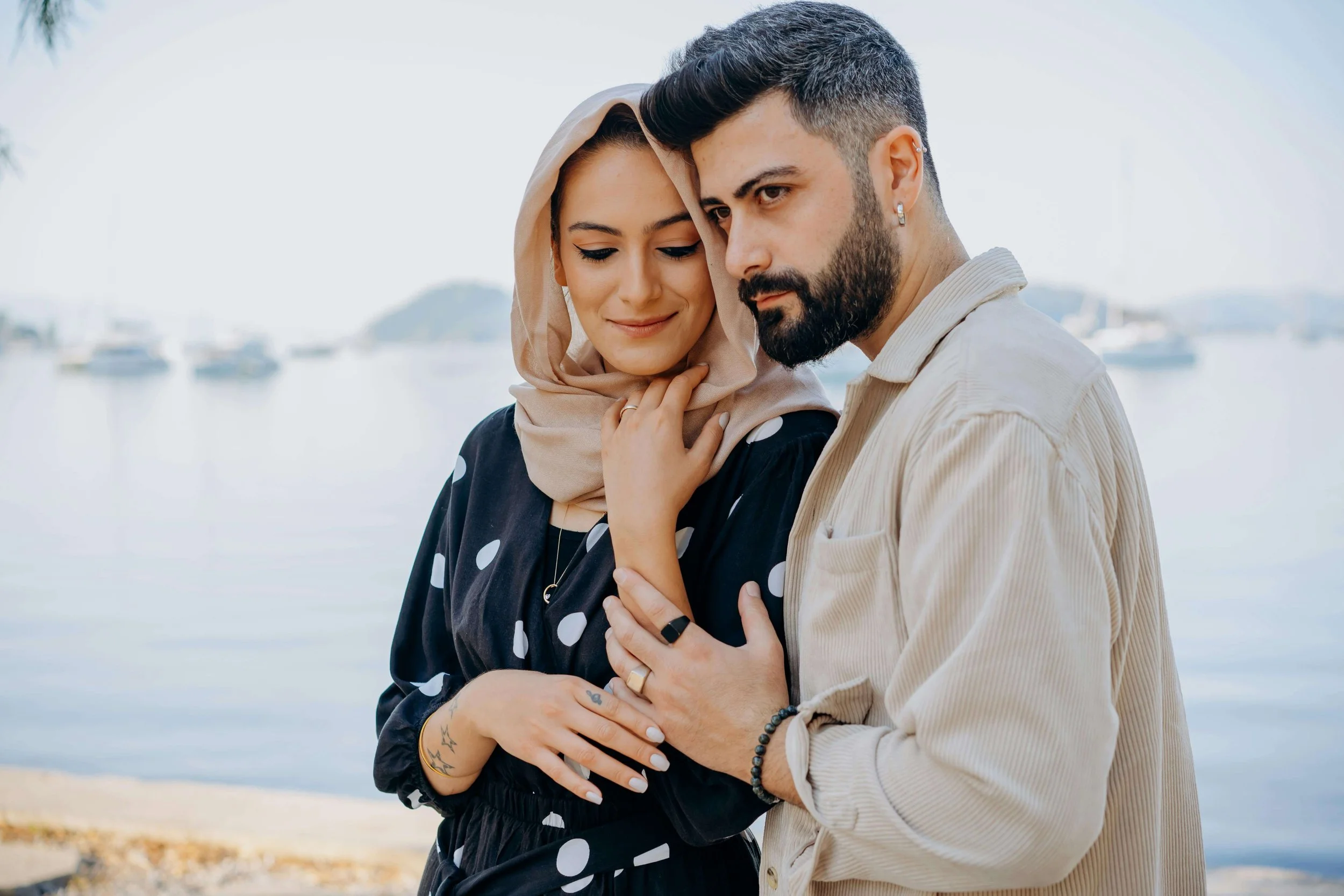 A couple smiles while standing outside together. If you're dealing with work performance anxiety, you don’t have to face it alone. Couples counseling in Arcadia, CA, can help you genuinely reconnect with your partner.