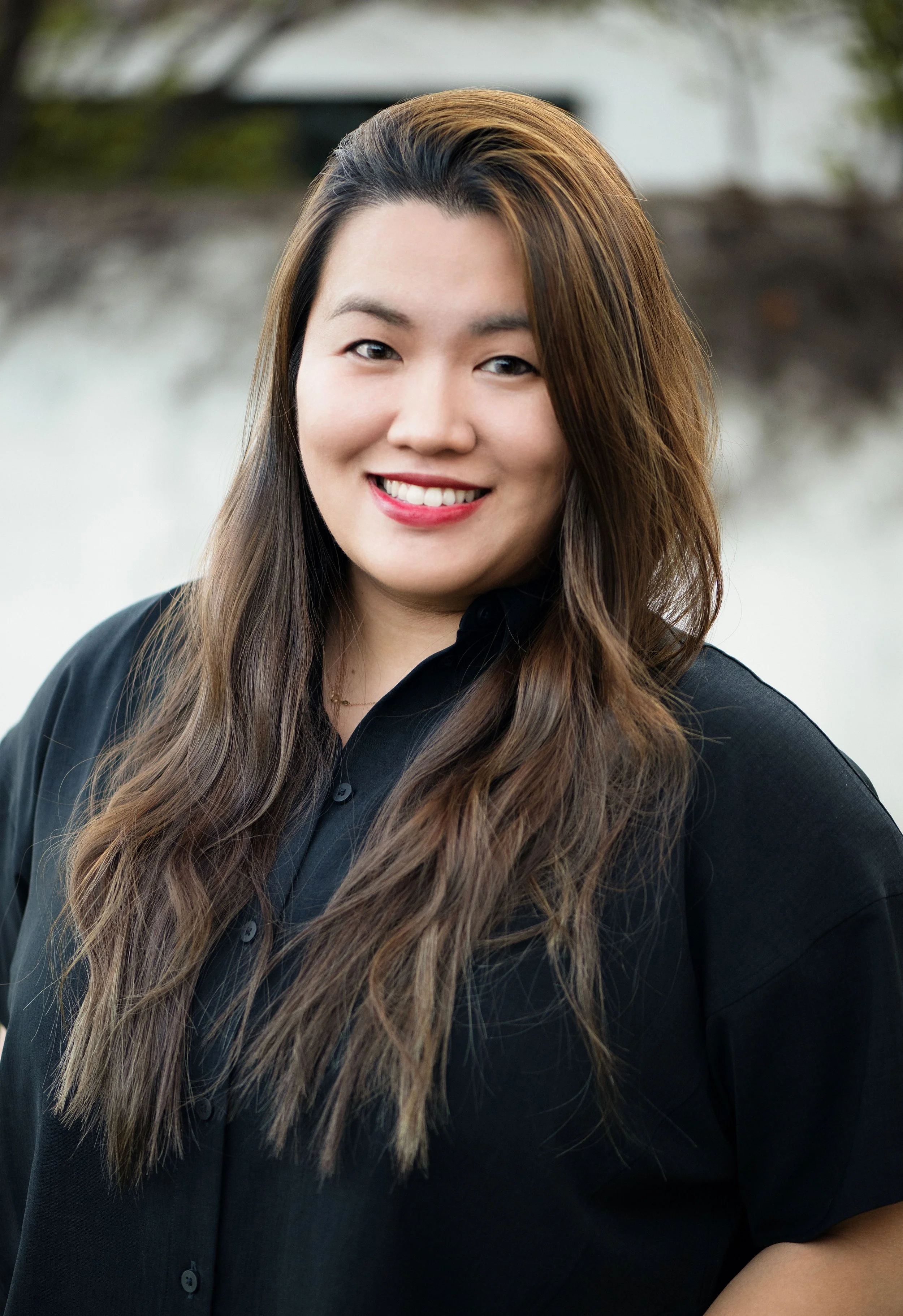 Woman Smiling in Arcadia CA