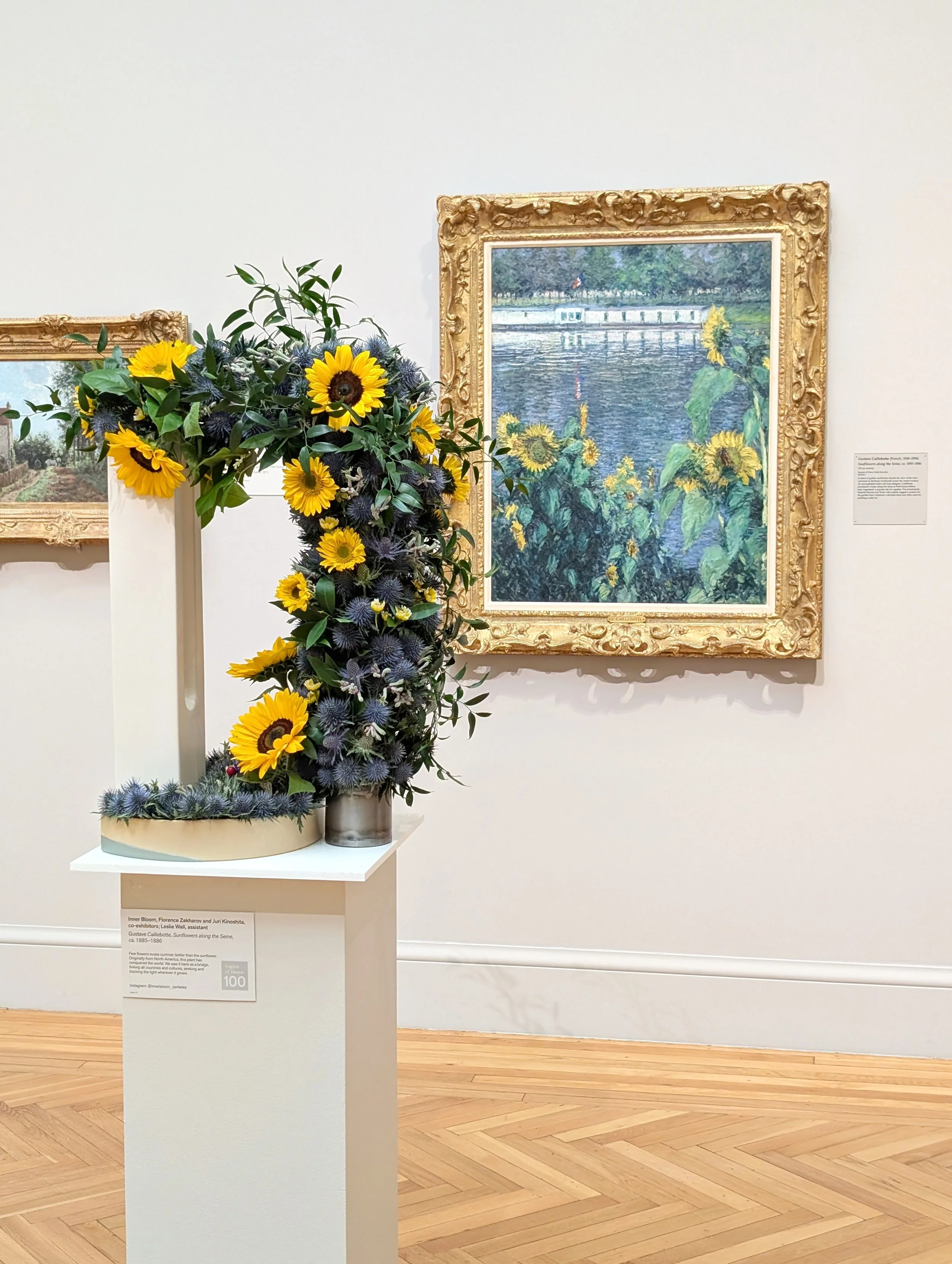 2025:
Gustave Caillebotte, Sunflowers along the Seine; with Juri Kinoshita