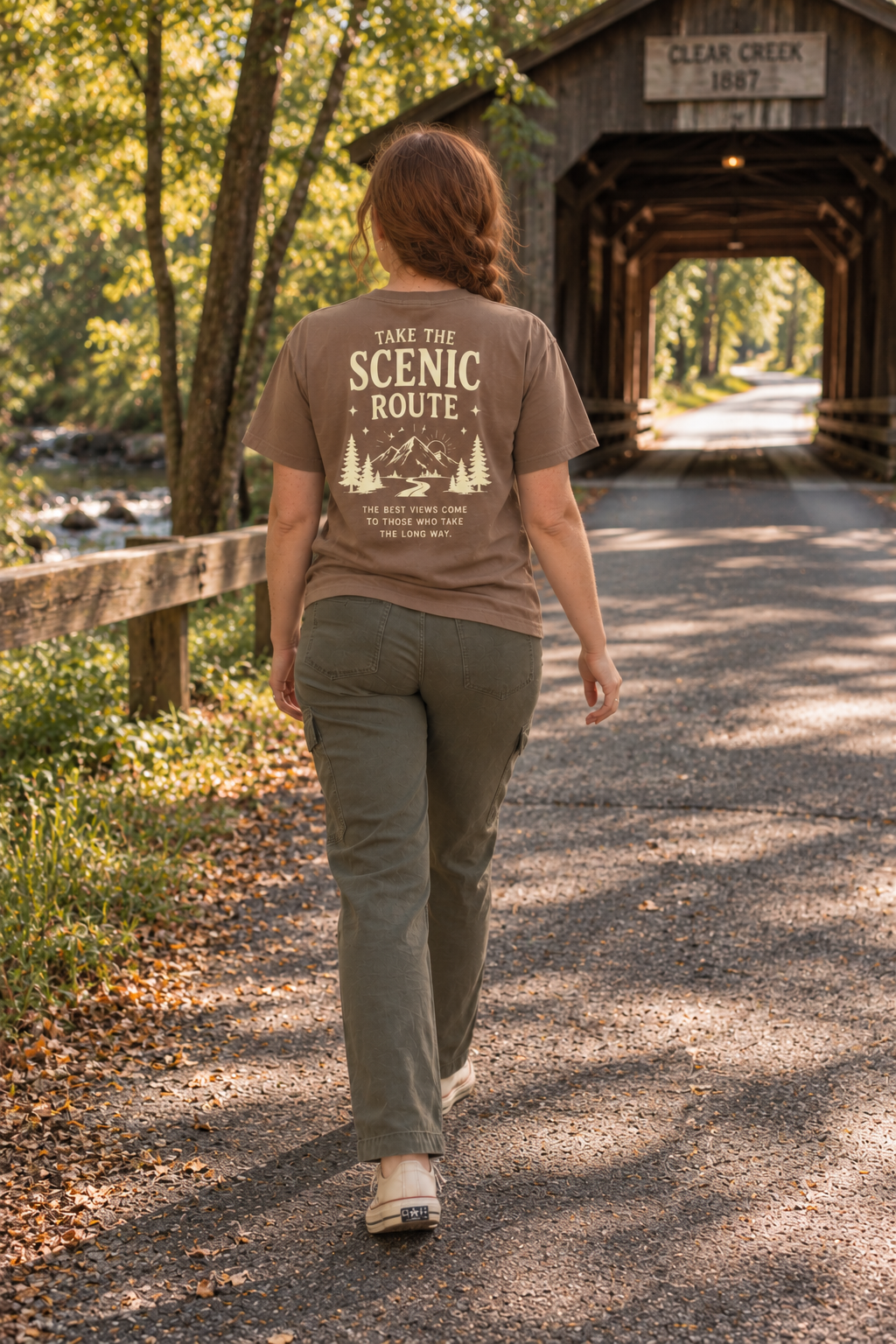 Take the Scenic Route Tee