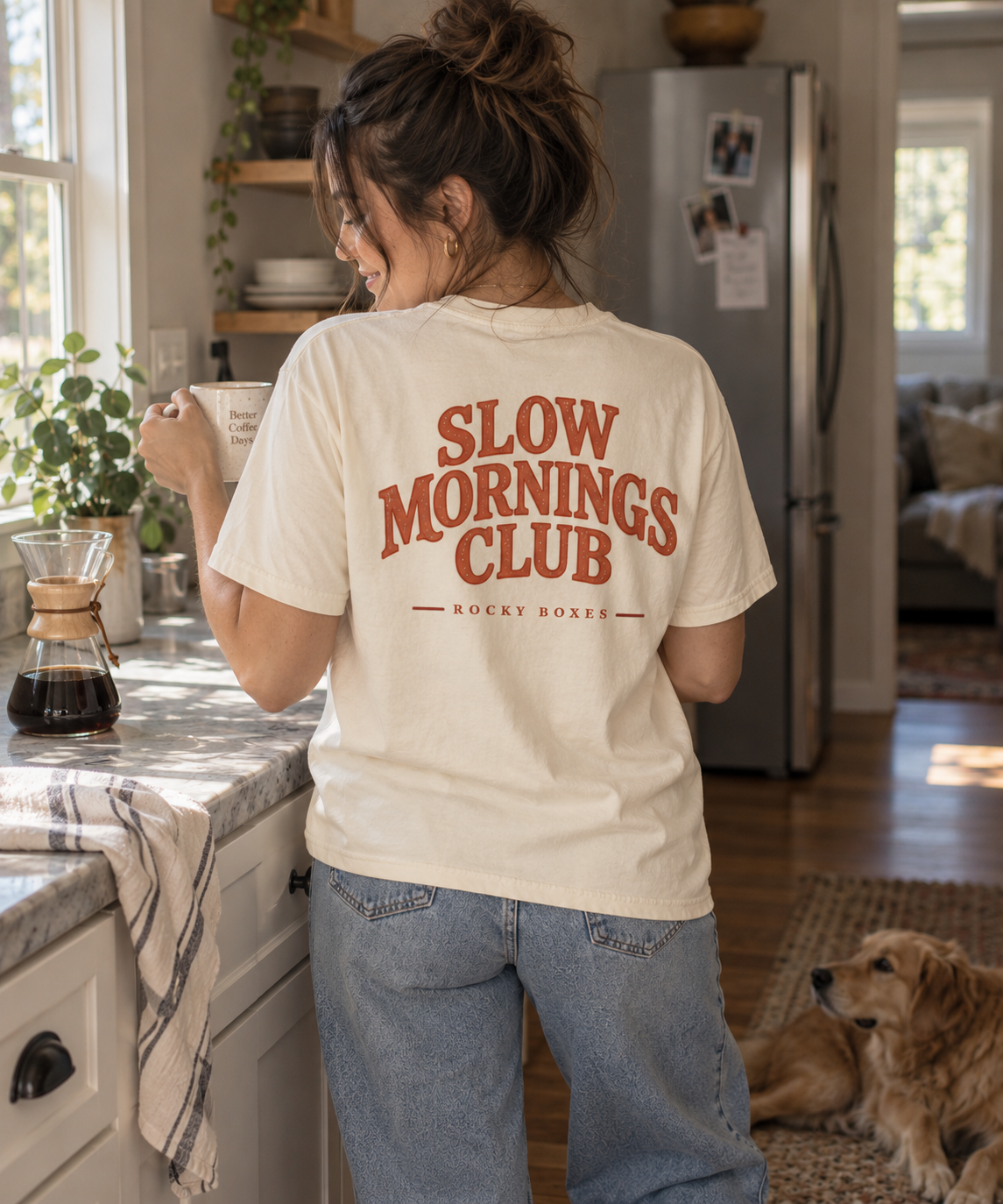 Slow Mornings Club Tee