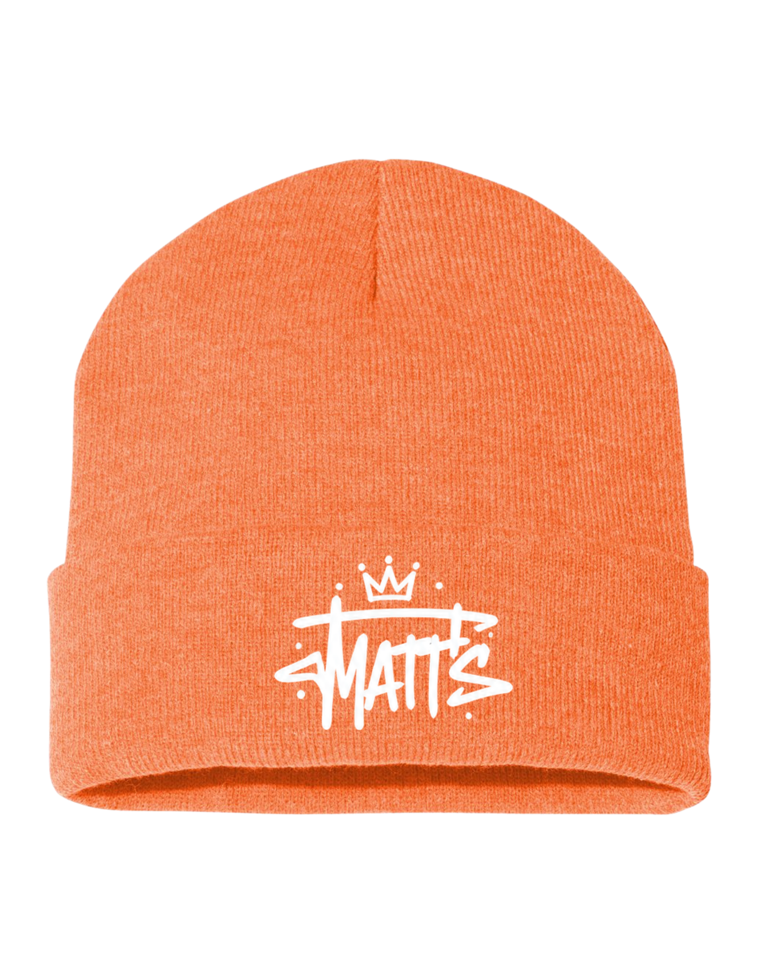 MATT'S HATS | BRIGHT ORANGE BEANIE