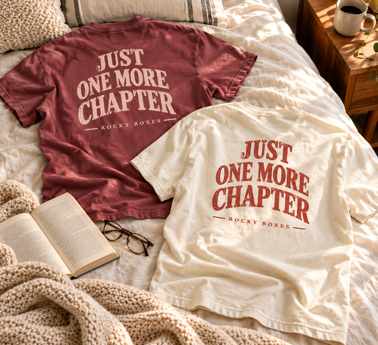Just One More Chapter Tee