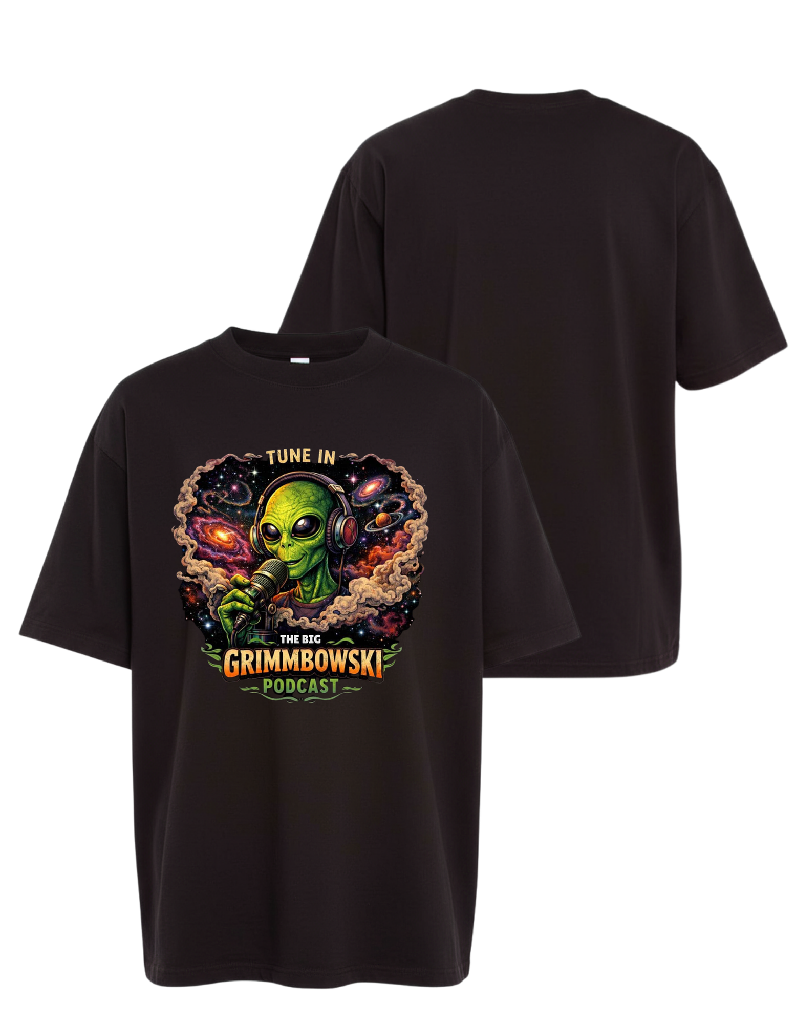 GRIMMBOWSKI (ALIEN TV) TEE