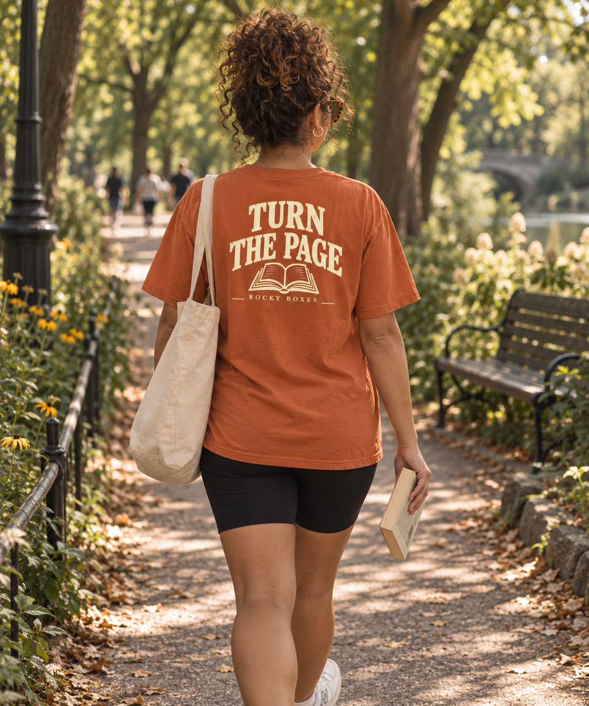 Turn the Page Tee