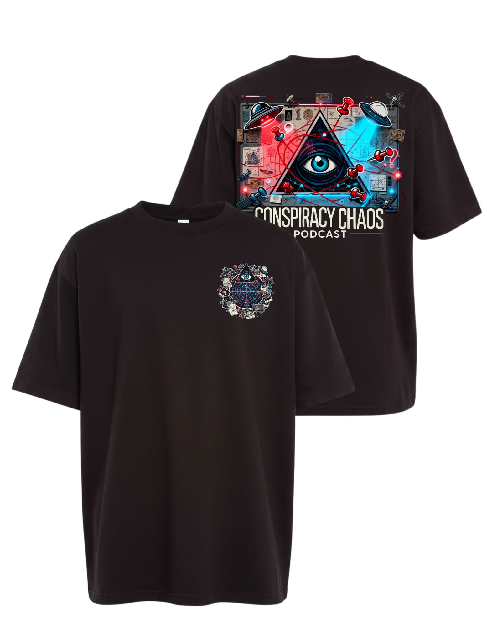 Conspiracy Chaos ( Static ) Tee