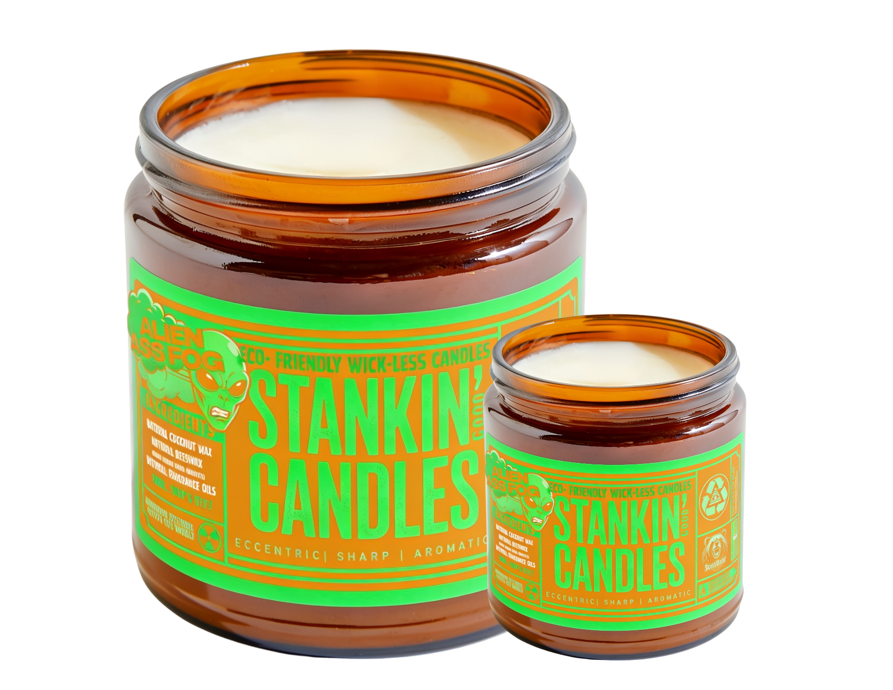 Alien Ass Fog SNG Candle