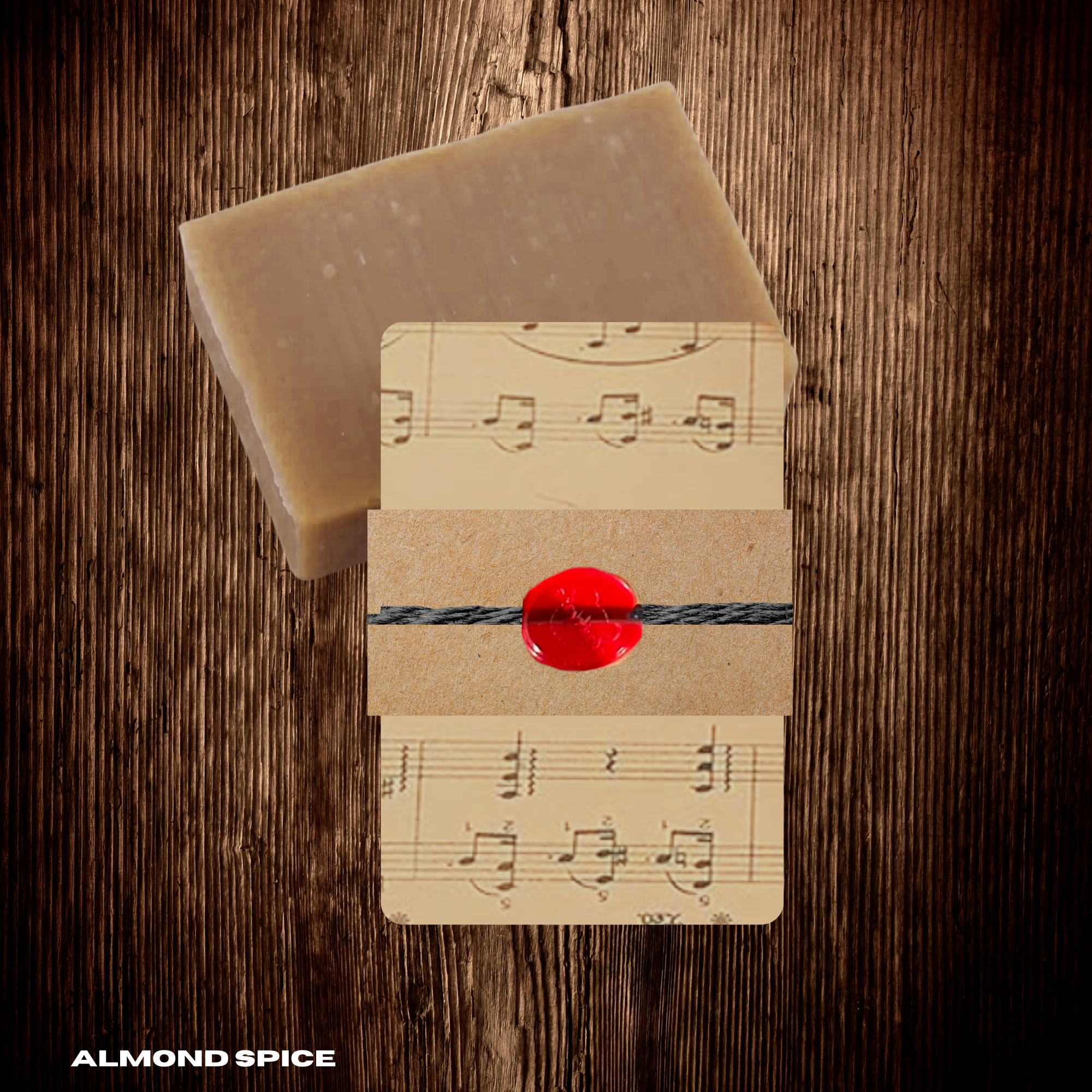 Almond Spice Cold Process Soap Bar