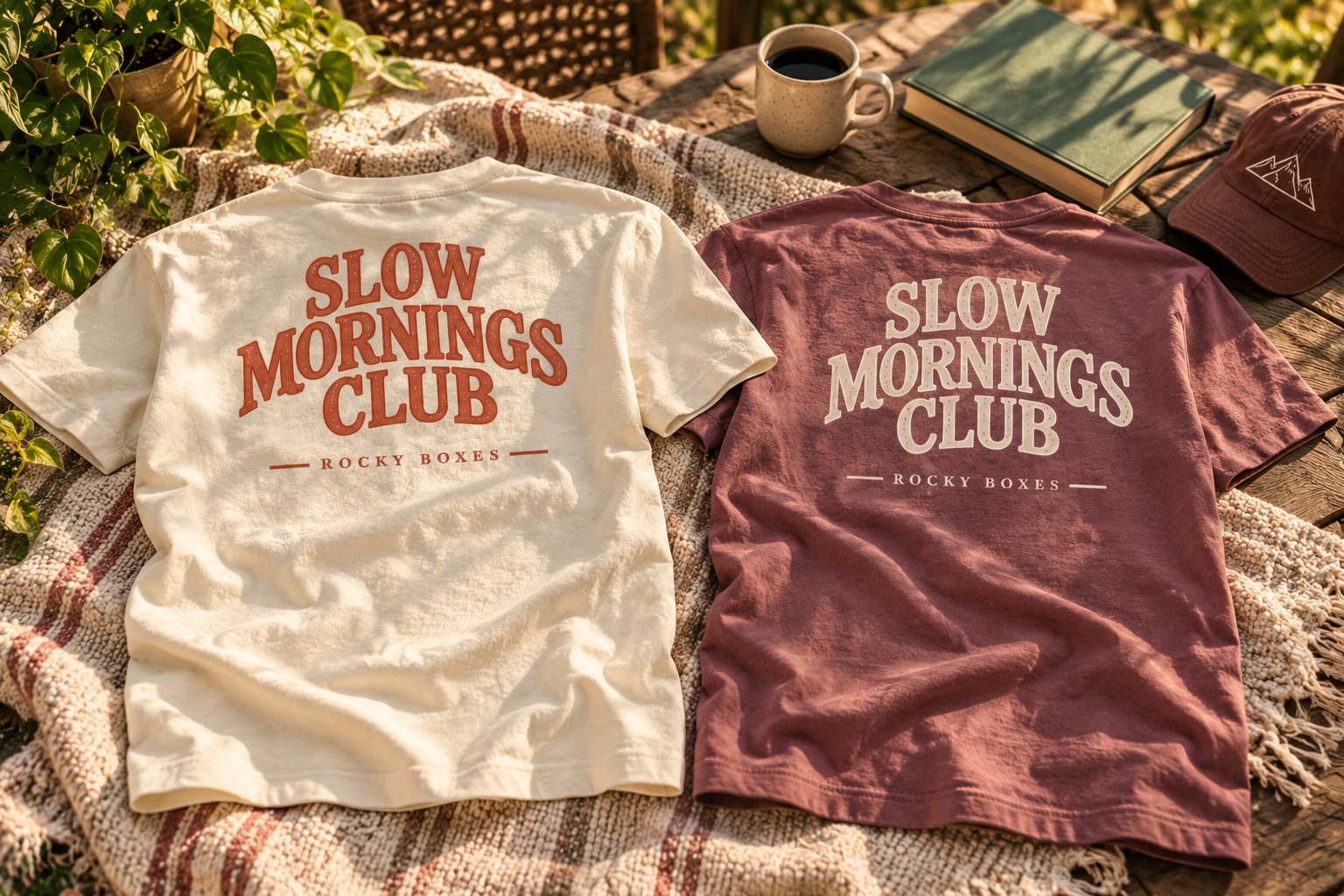 Slow Mornings Club Tee