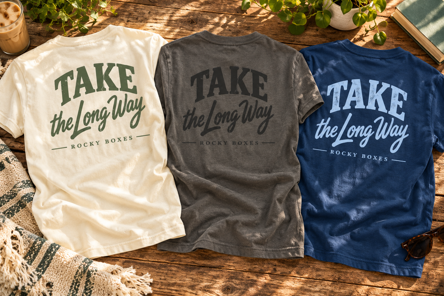 Take the Long Way Tee