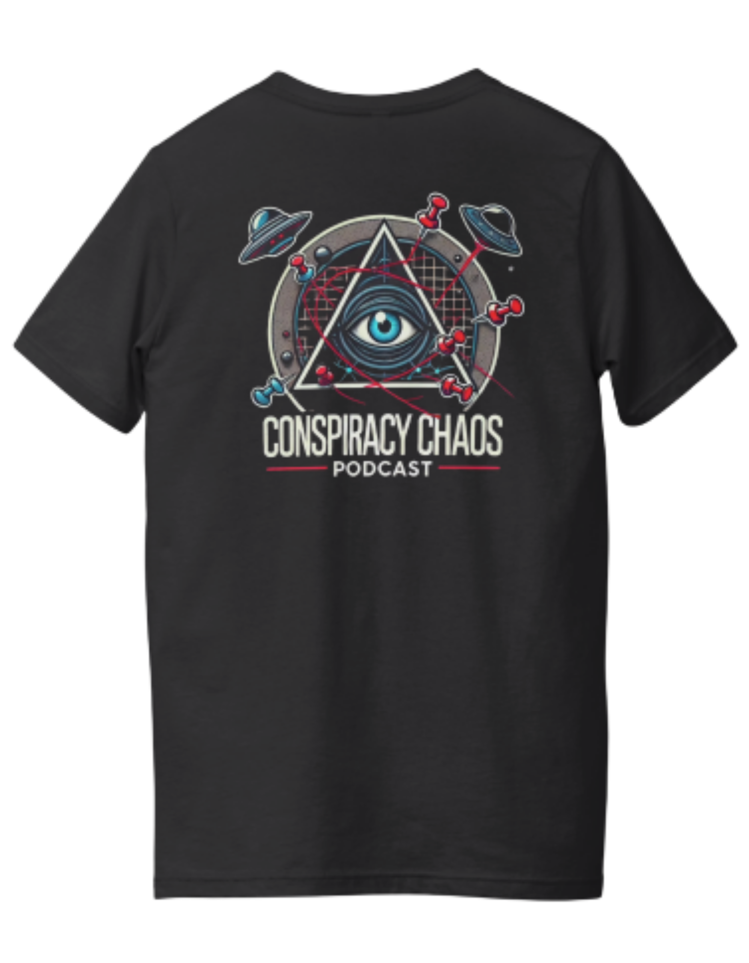 Conspiracy Chaos Tee (Back)