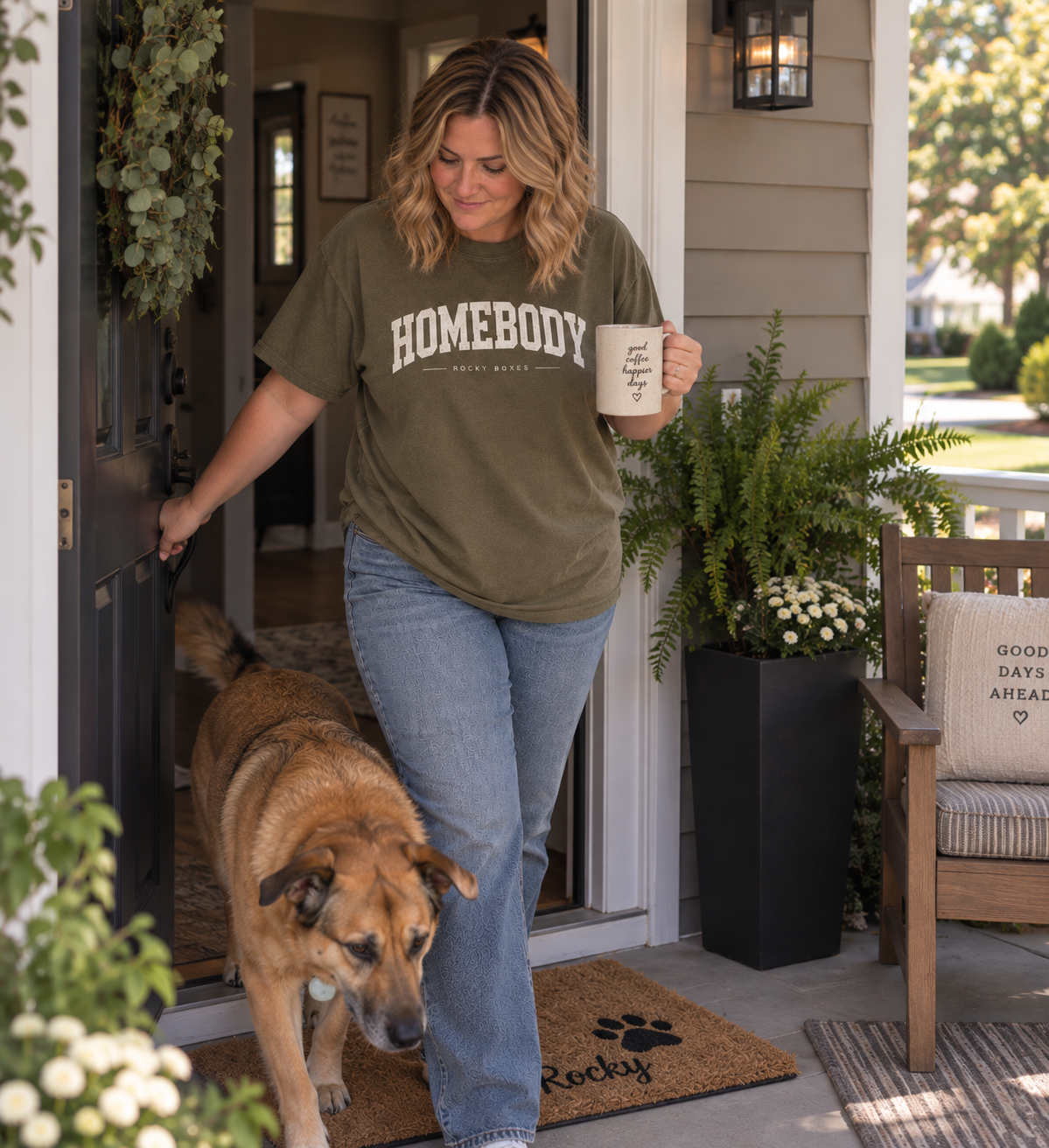 Homebody Collegiate Tee