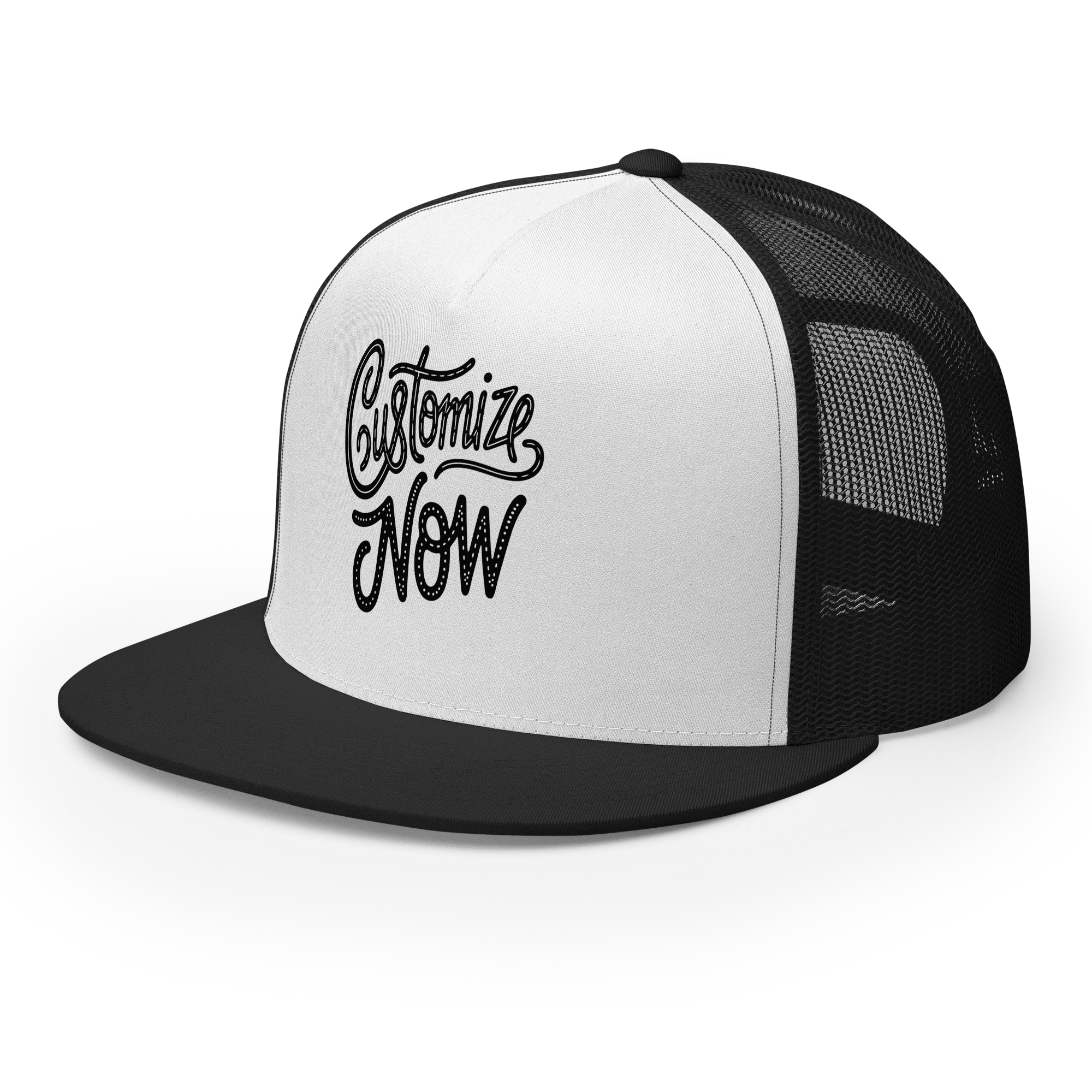 5-panel-trucker-cap-black-white-black-left-front-68e6da7f47264.png