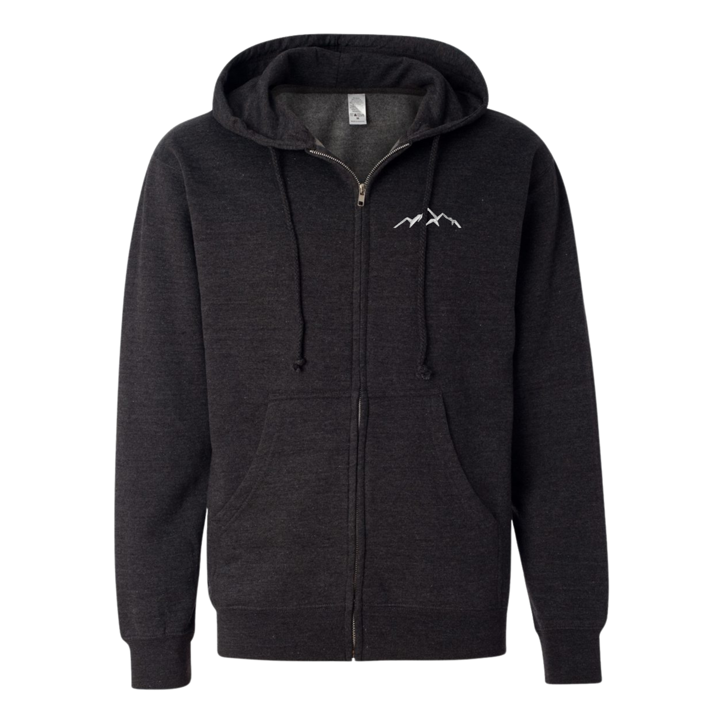 Legacy Zip Up Minimal Chest Crewneck