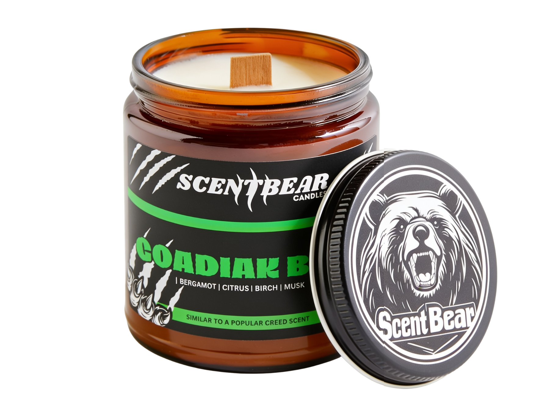 Coadiak Bear Candle