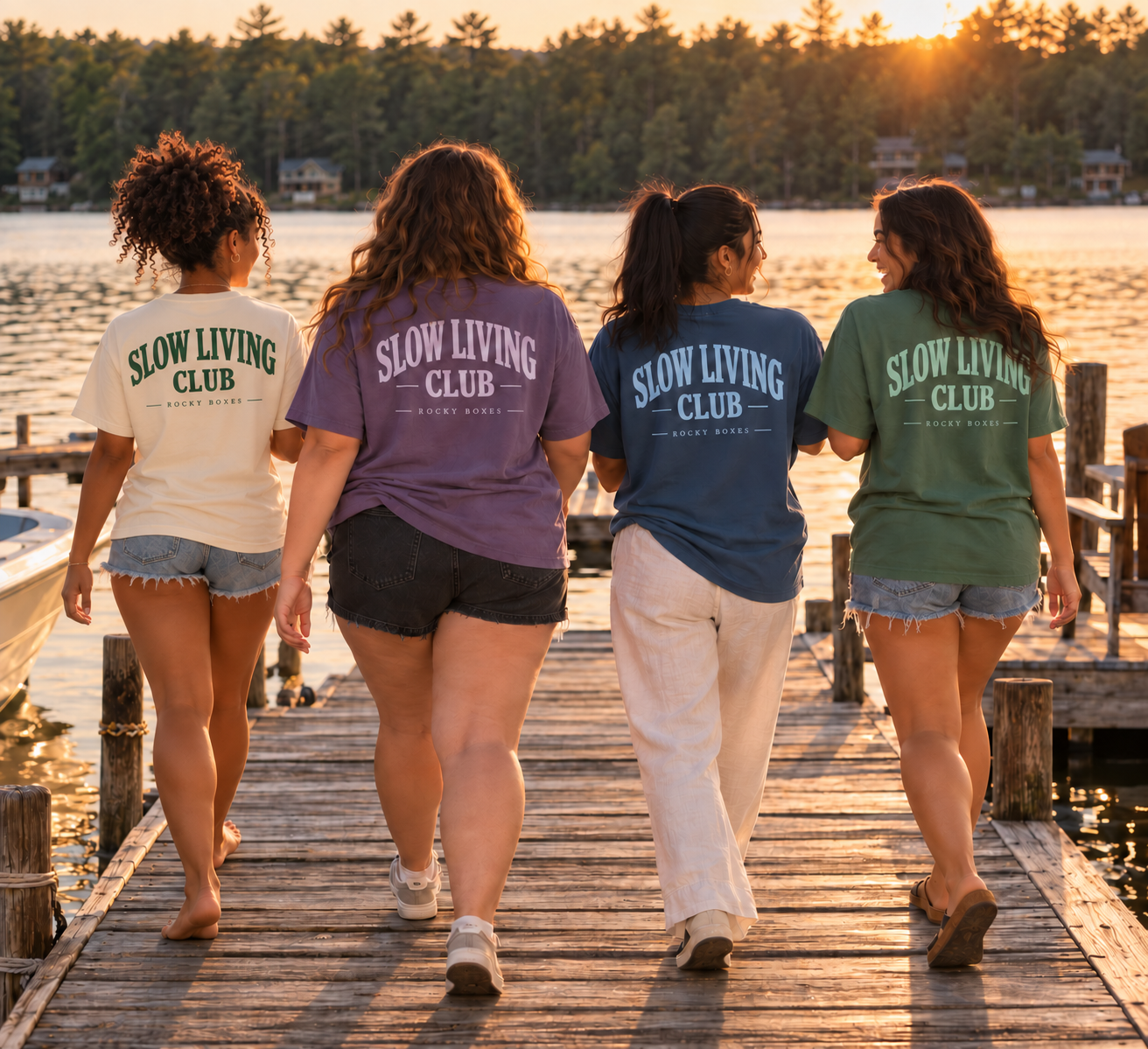 Slow Living Club Tee
