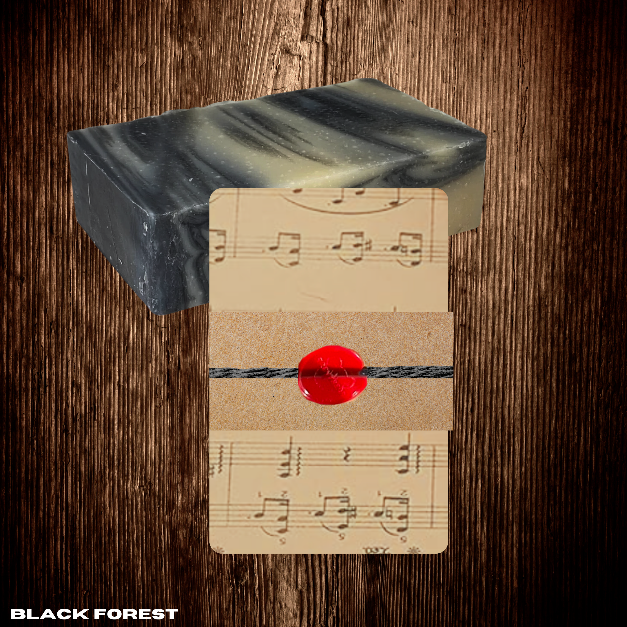 Black Forest Cold Process Soap Bar