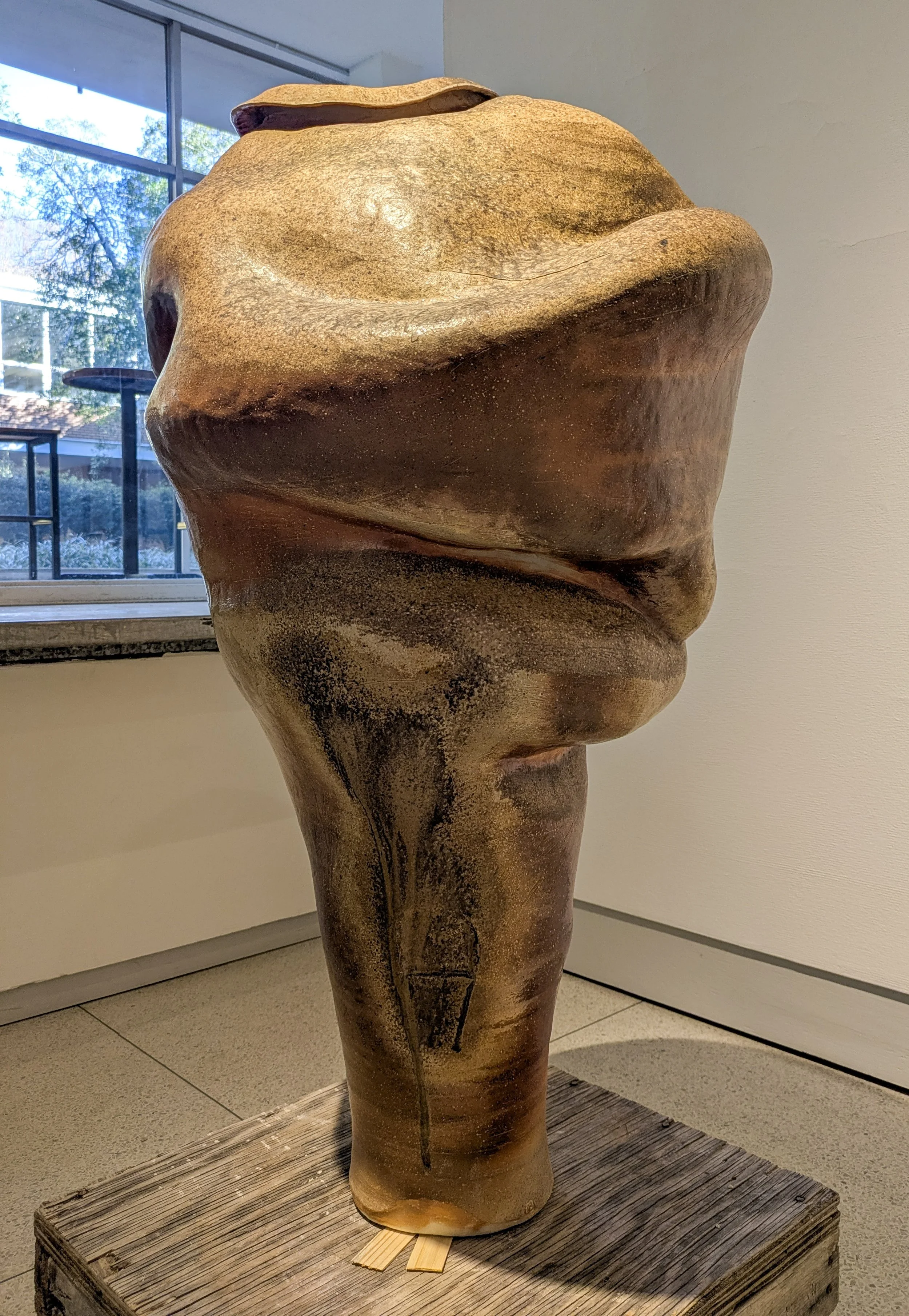 Folding, Wood-fired stoneware, September 2025