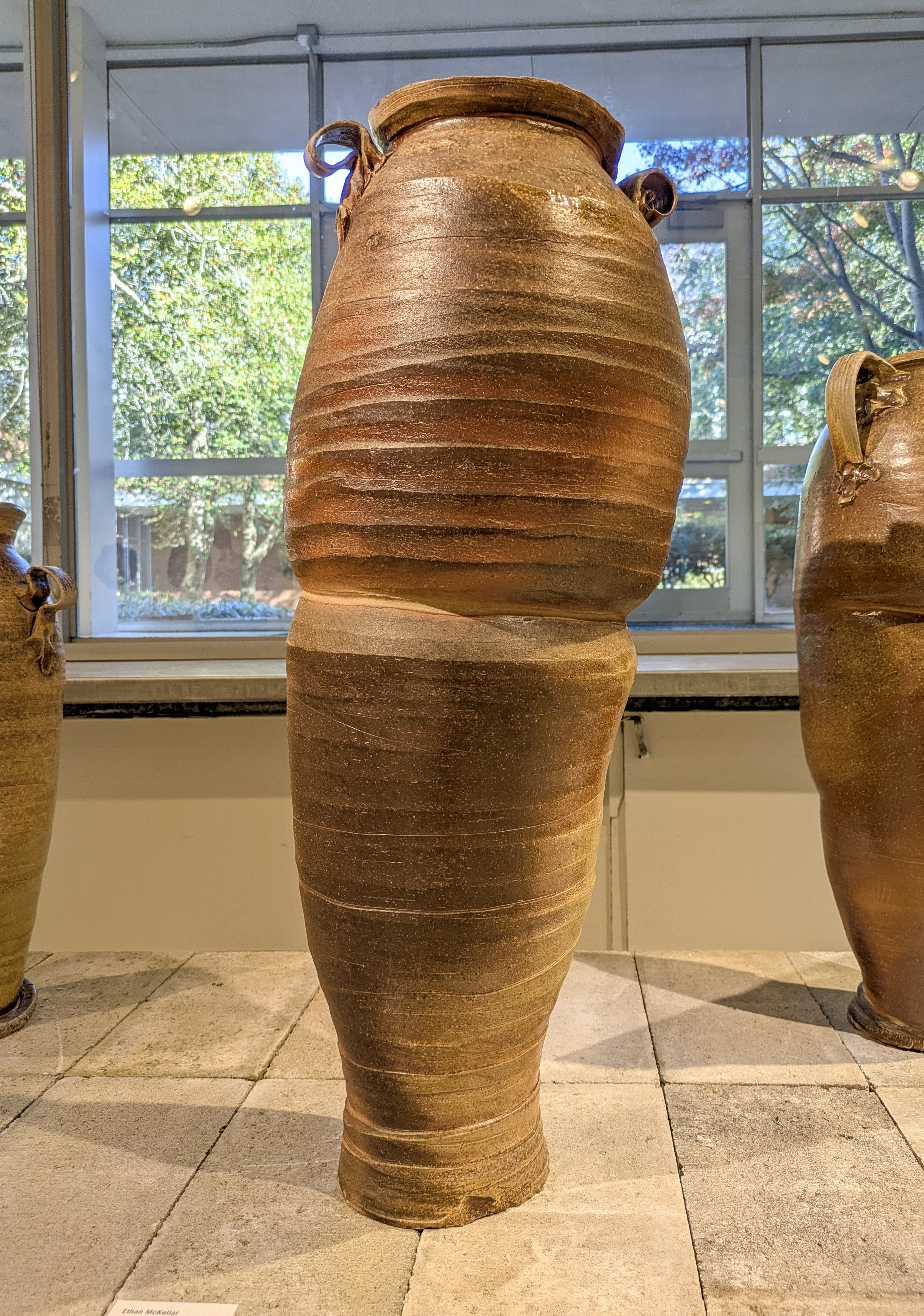 Should've, Wood-fired stoneware, September 2025