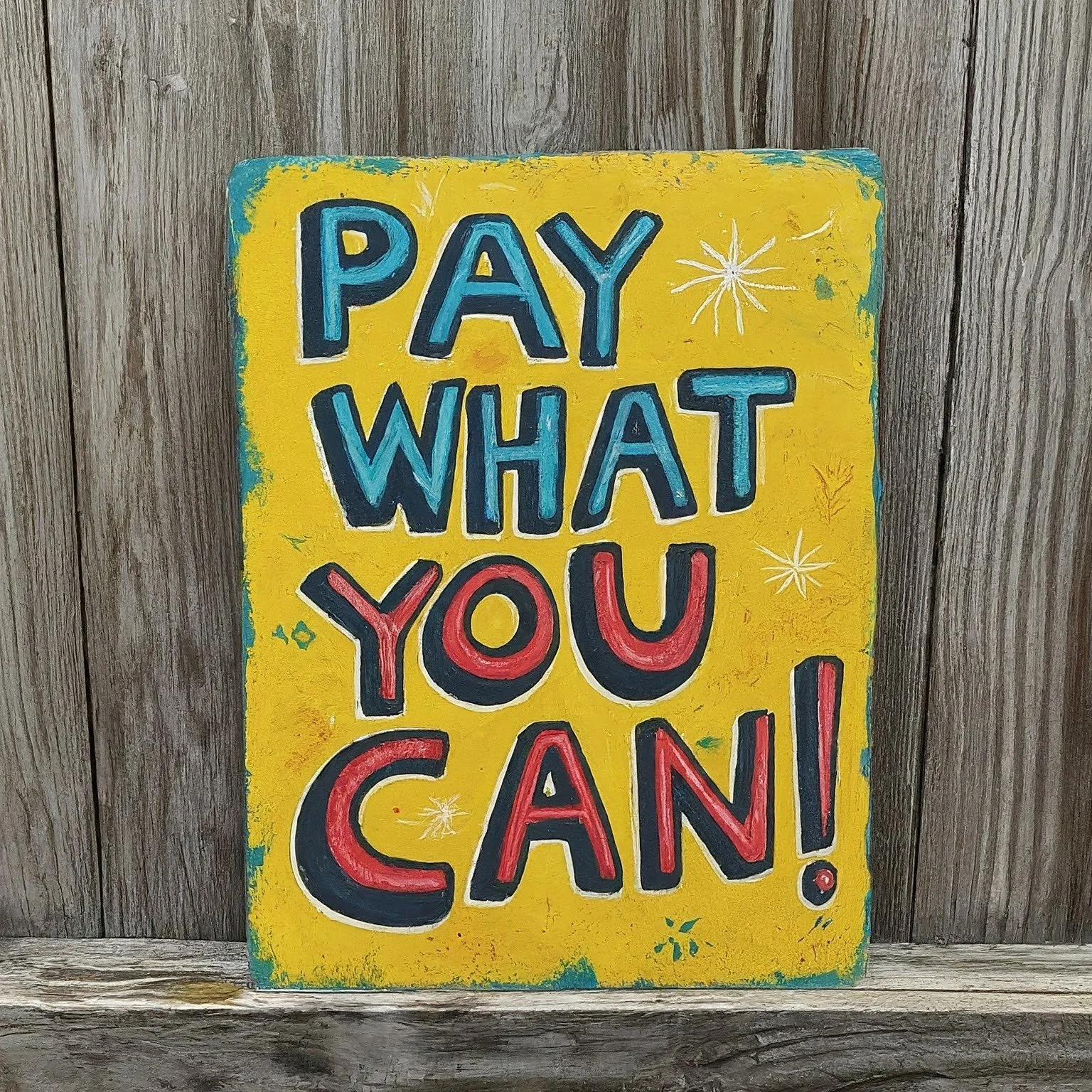 Honor System Garage Sale