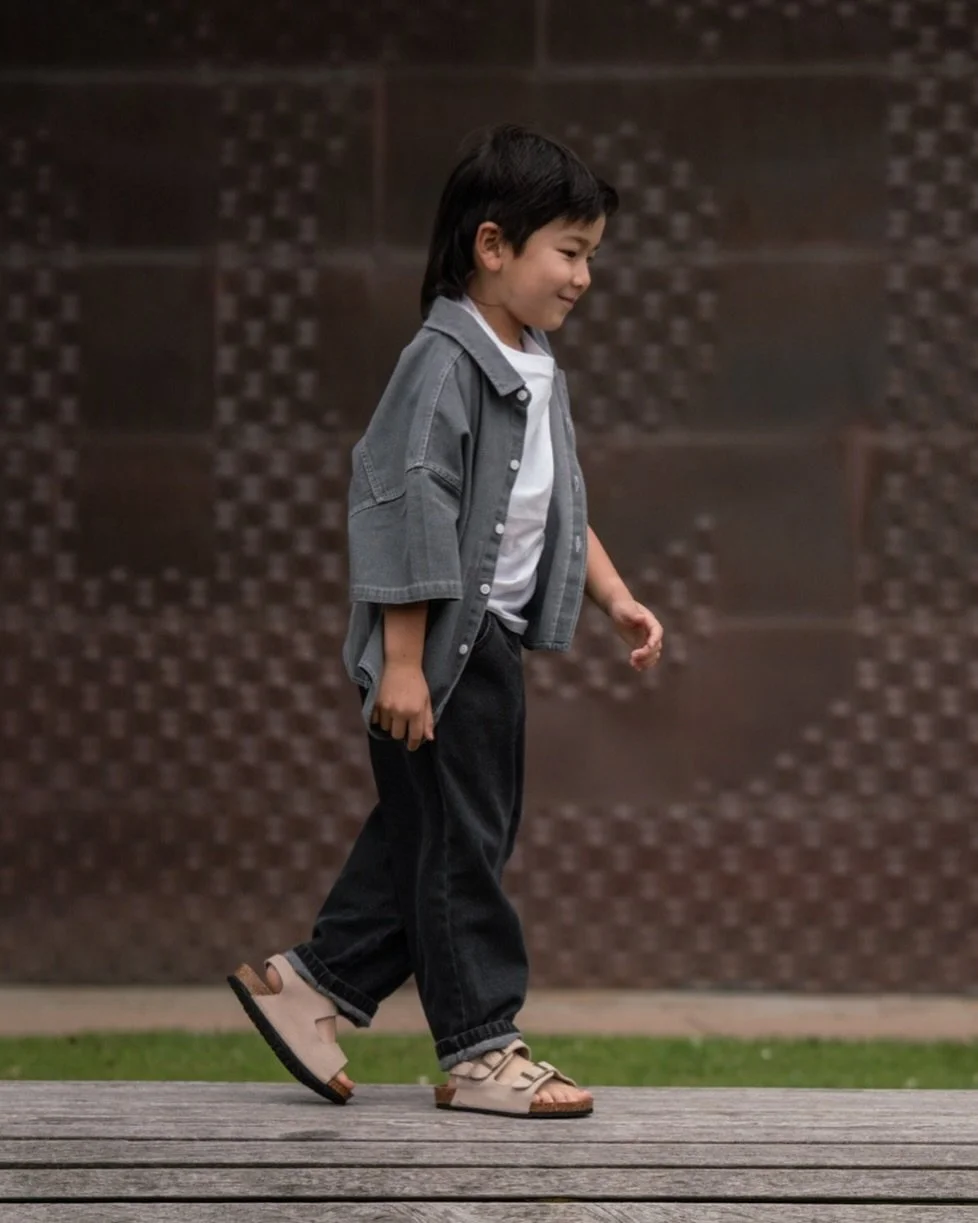 Walking into 2026&mdash;in jeans that grow with them. 

#kidsjeans #pullonjean #boysclothing