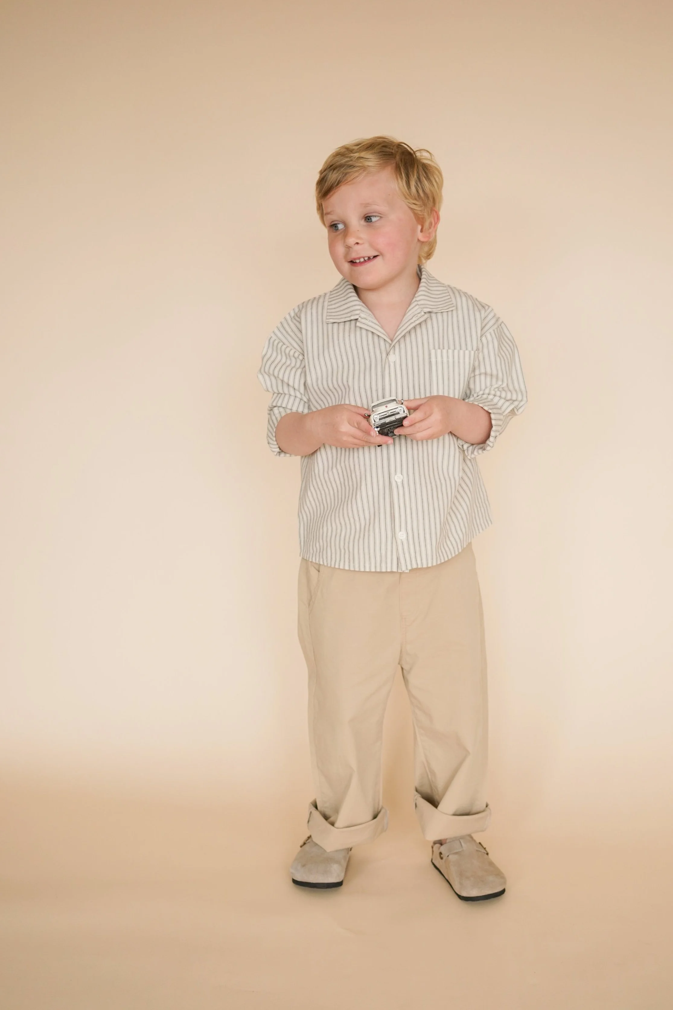Comfortable kids dress shirt