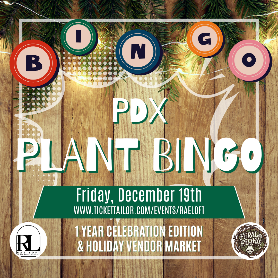 PDX Plant Bingo