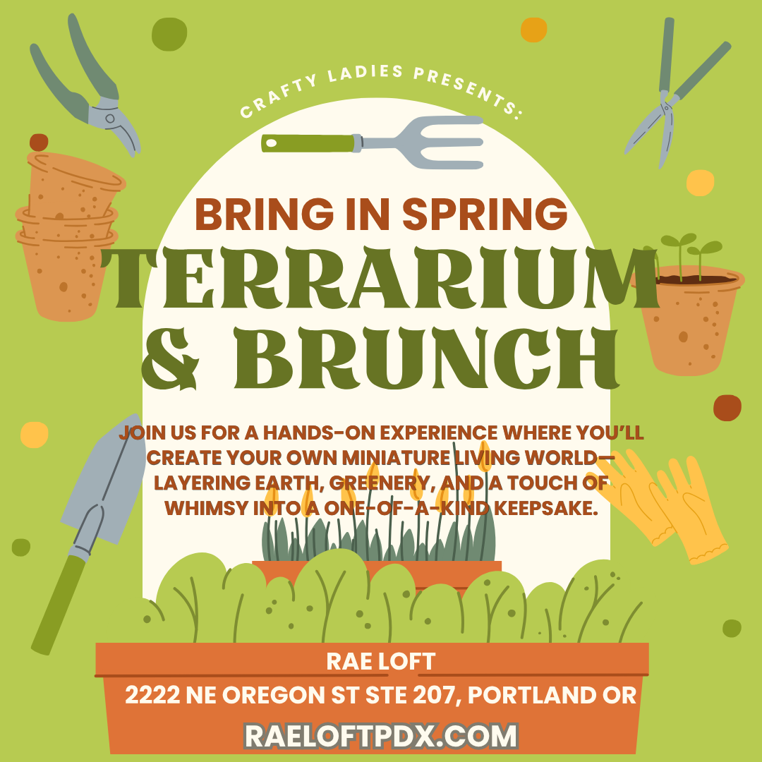 Spellbound Brunch and Crafts: Springtime Terrariums