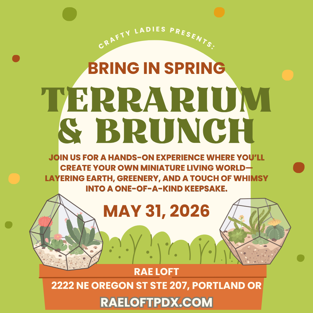 Spellbound Brunch and Crafts: Springtime Terrariums