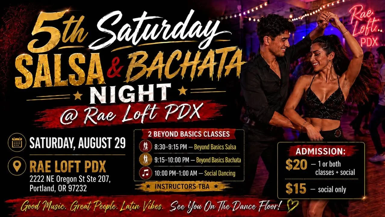 Salsa and Bachata Saturday Night