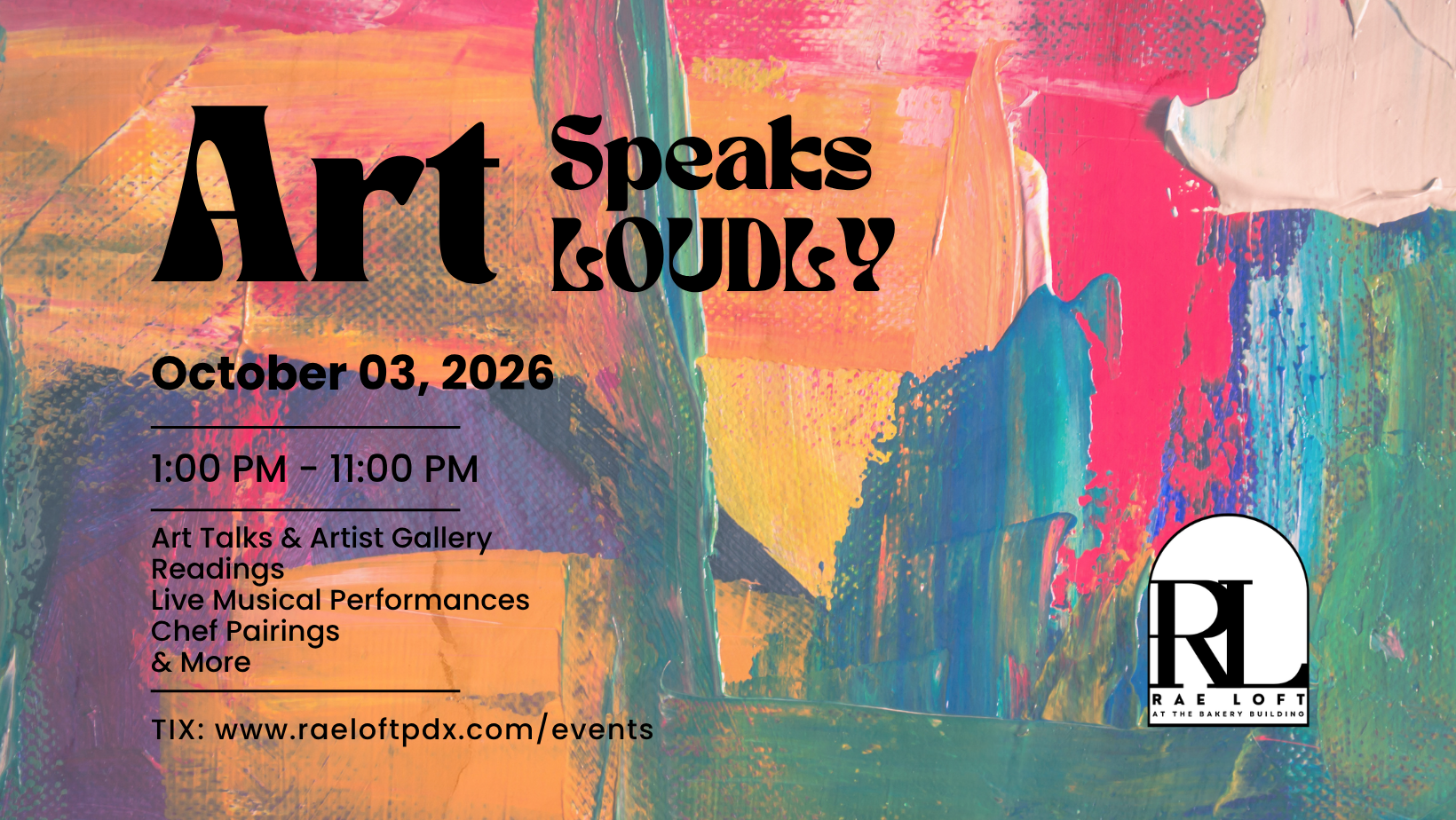 Art Speaks Loudly: A multi-sensory art show