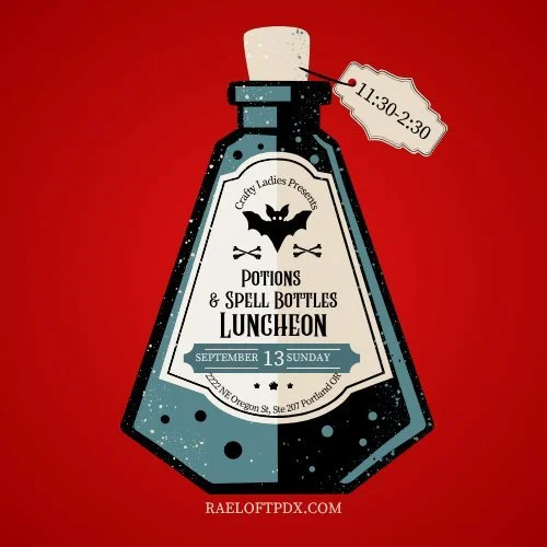 Potions and Spell Bottles Crafty Lunch