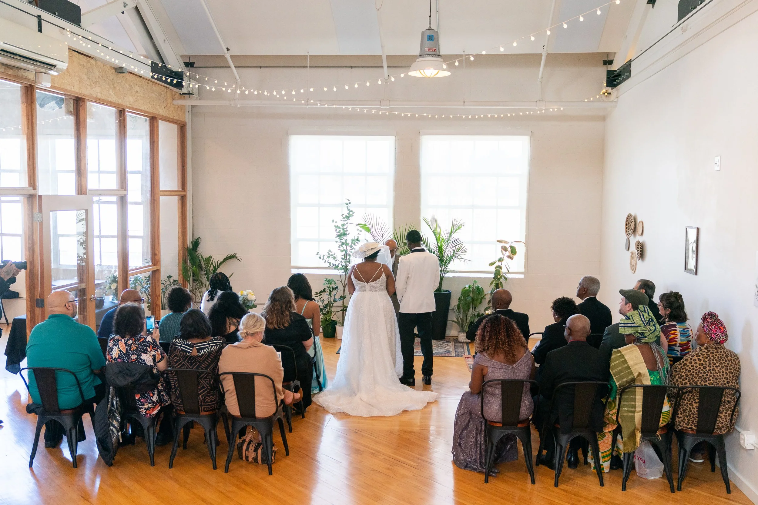 Elopement Package at Rae Loft, Wedding Ceremony