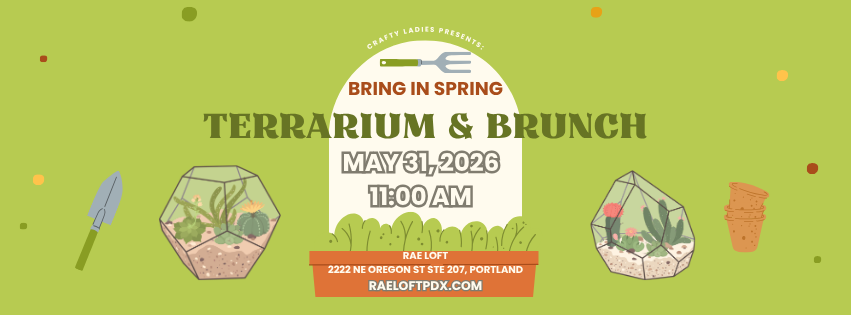 Mothers Day, Terrarium, Brunch, Crafts, Witchy, Spellbound, Rae Loft, Event Venue, Events, Arts and Crafts, Terrarium