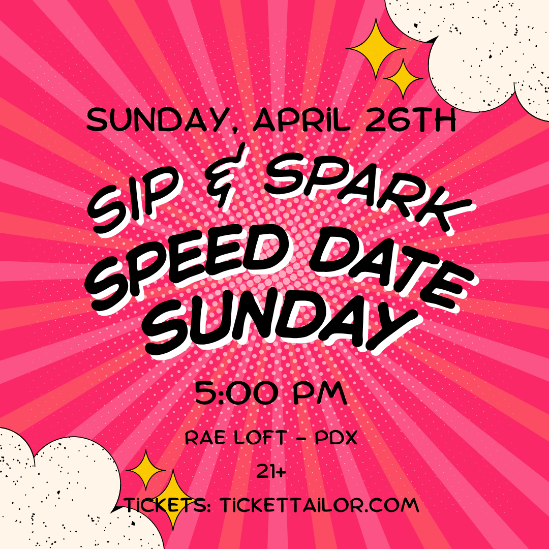 Dating, Speed Date, Portland, Lovers, Sunday, Meet someone, romance, love