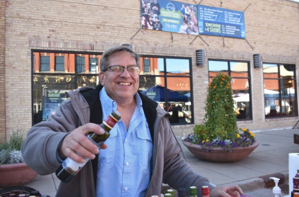 International UWGB Students visit the Broadway Farmers Market