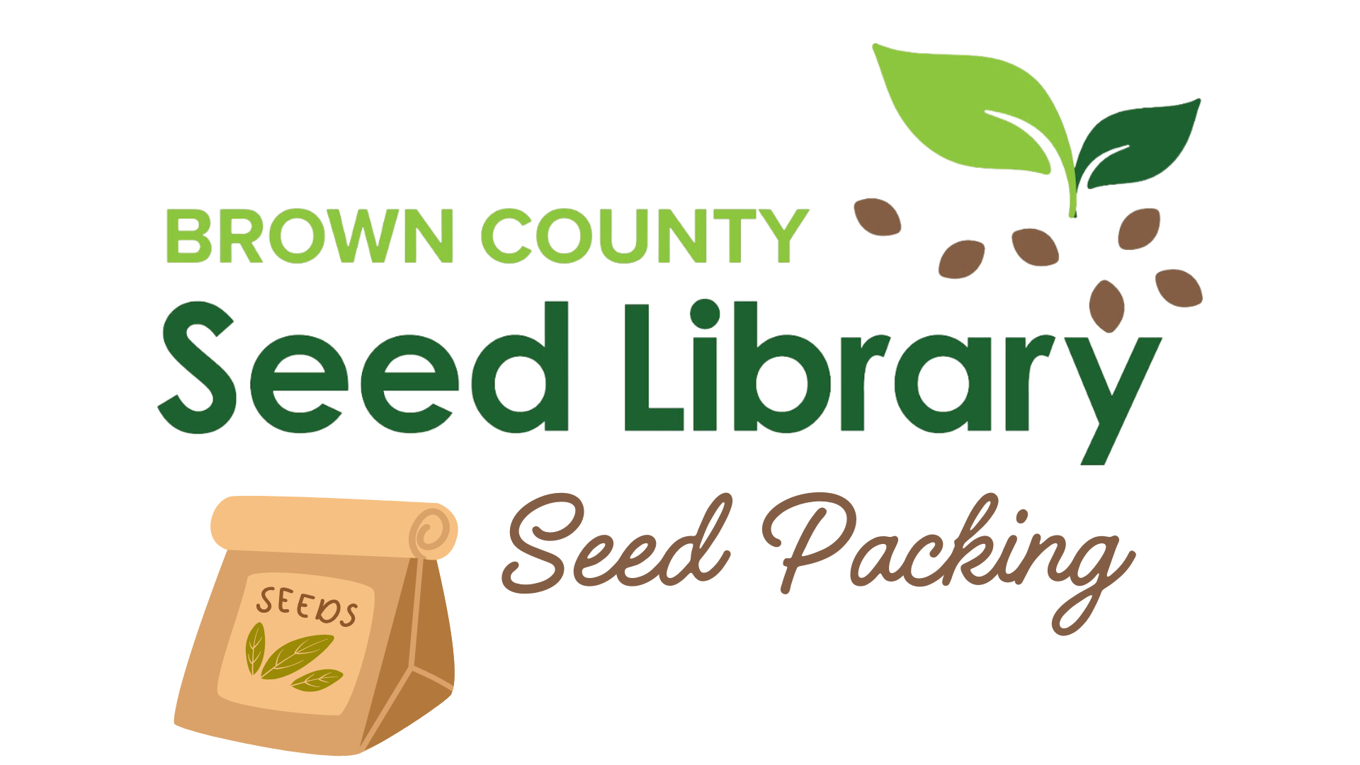 October 18th Seed Sorting & Packing