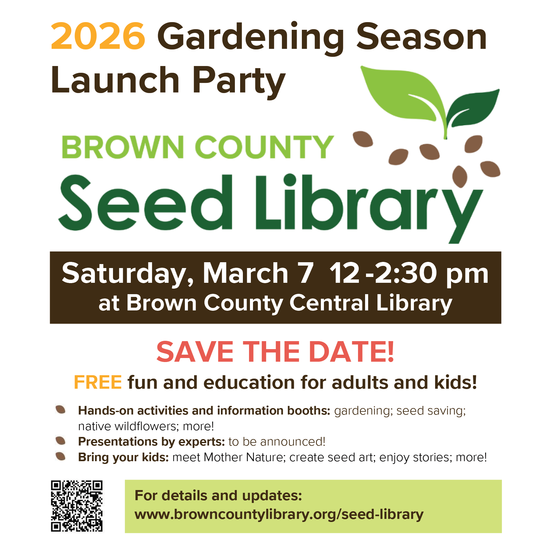 Seed Library Launch