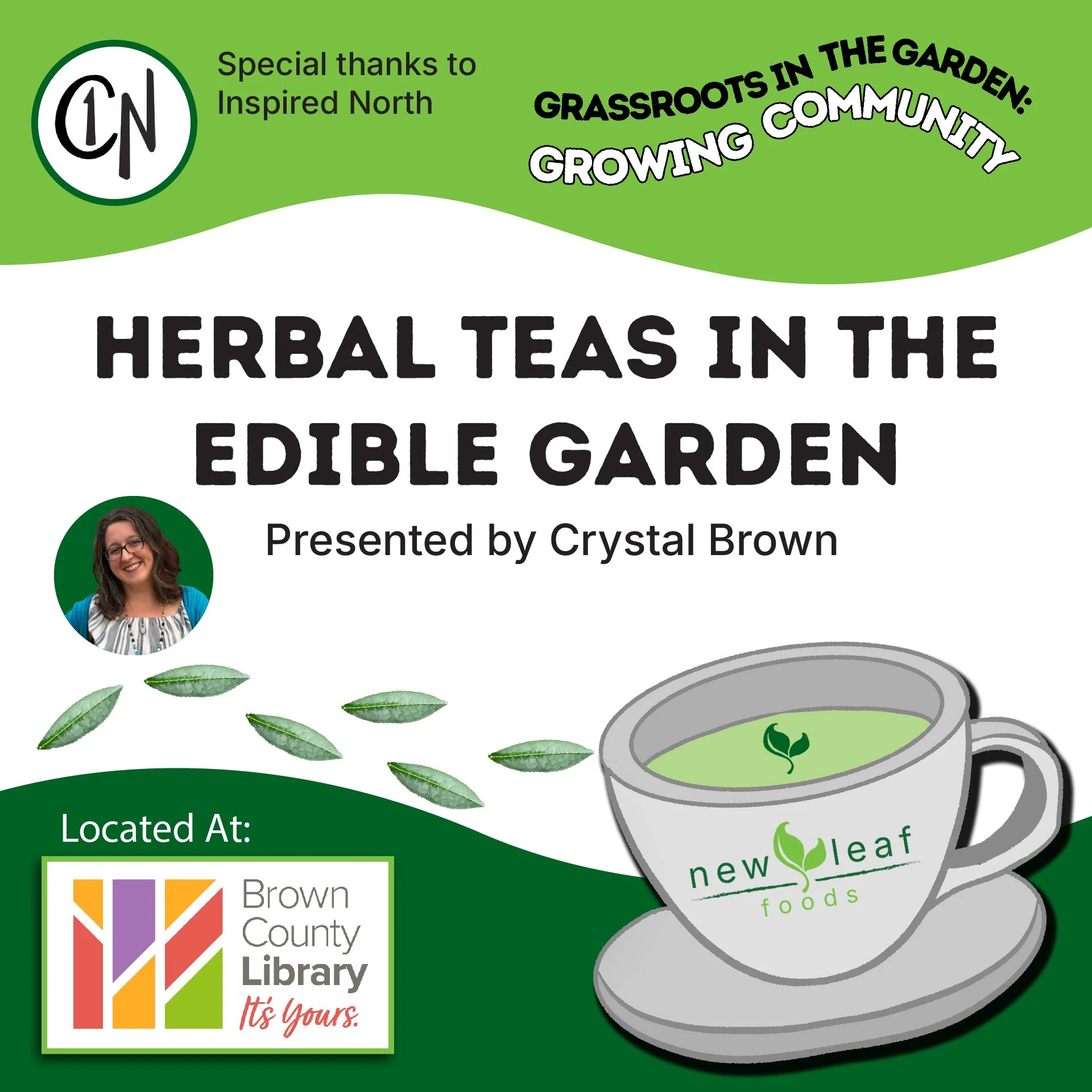 Herbal Tea in the Edible Garden: