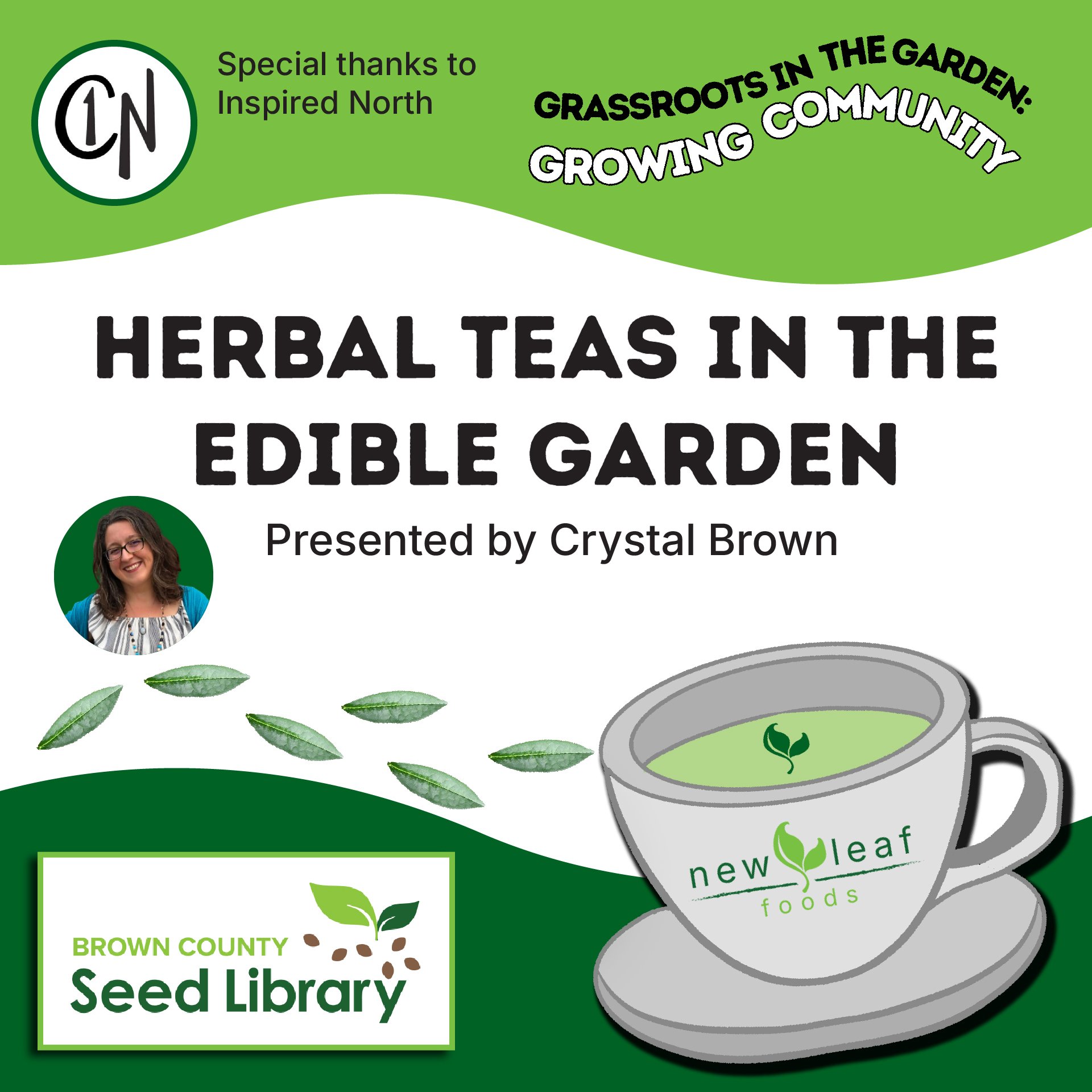 Herbal Tea in the Edible Garden: