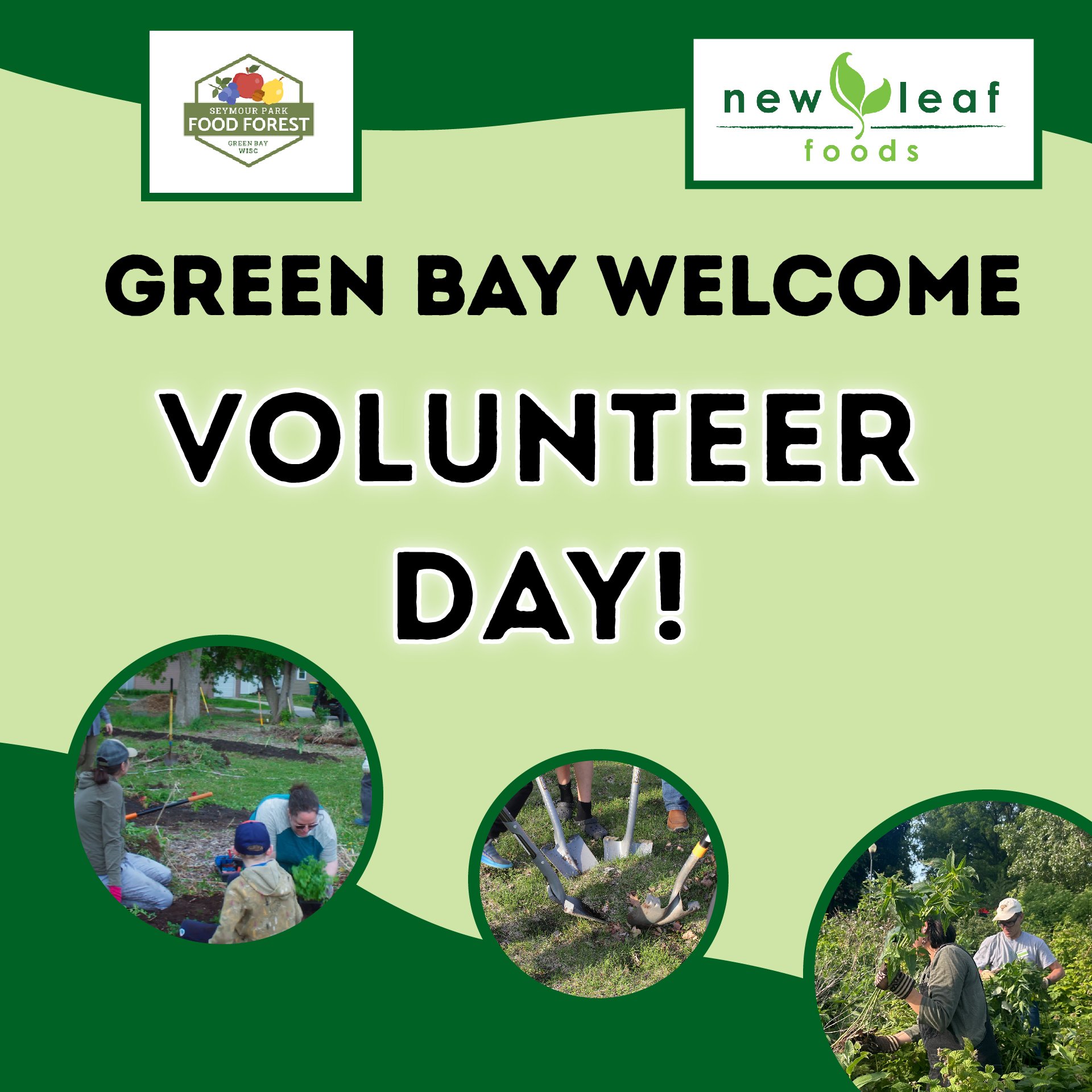 Green Bay Welcome Volunteer Day