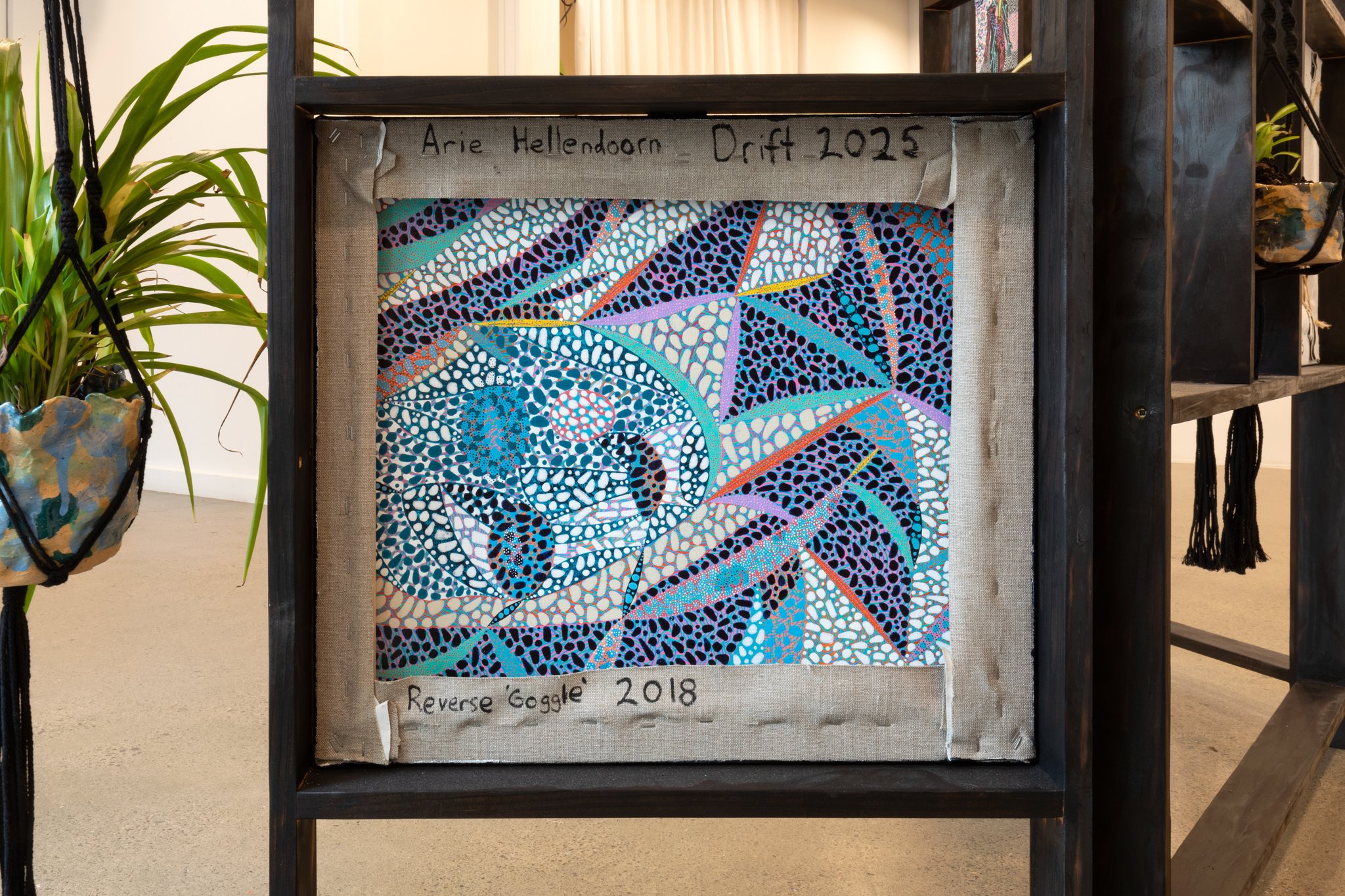 verso of  Drift, 2025, 550 × 450 mm